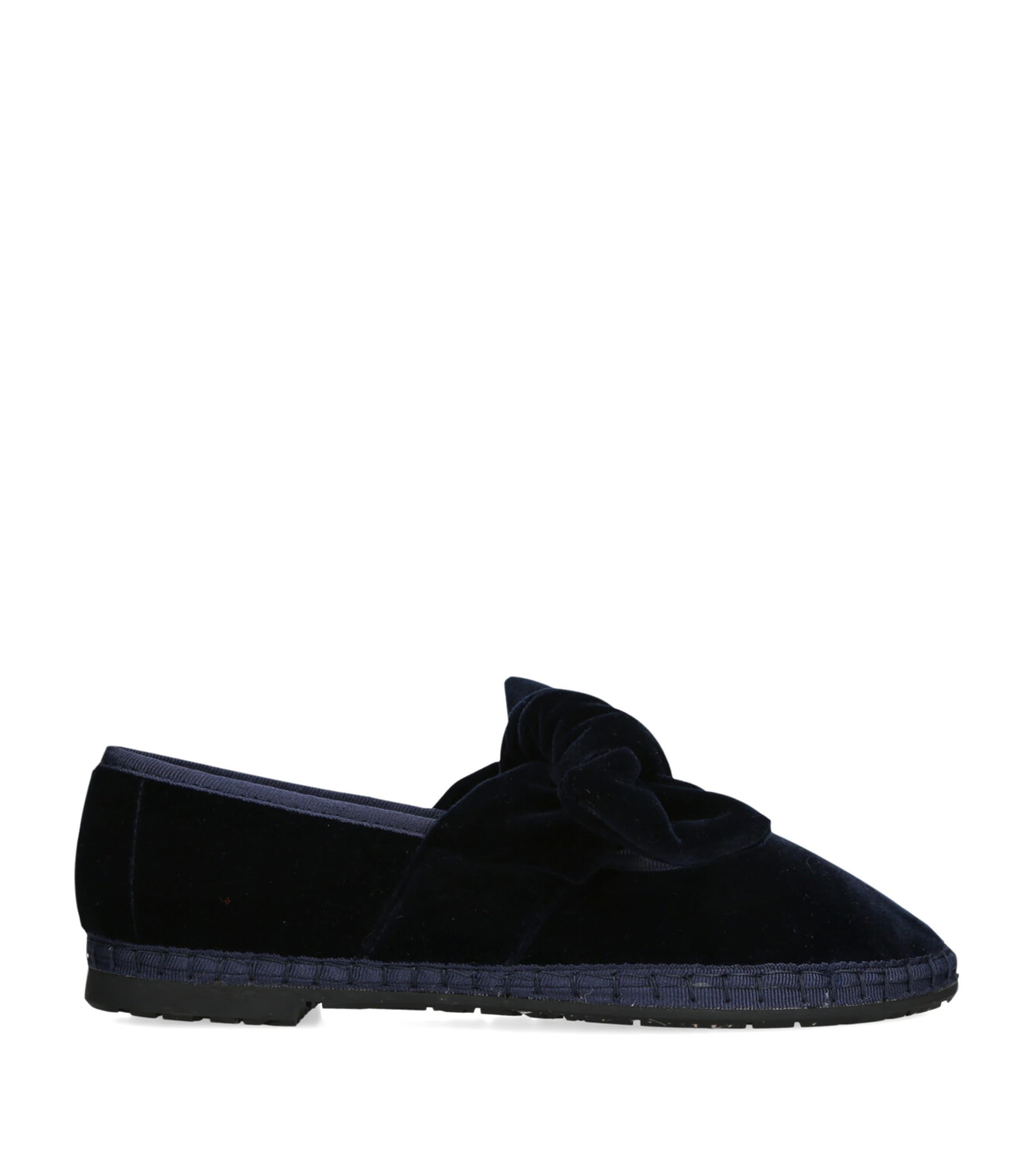 Flabelus Velvet Lyra Espadrilles In Blue
