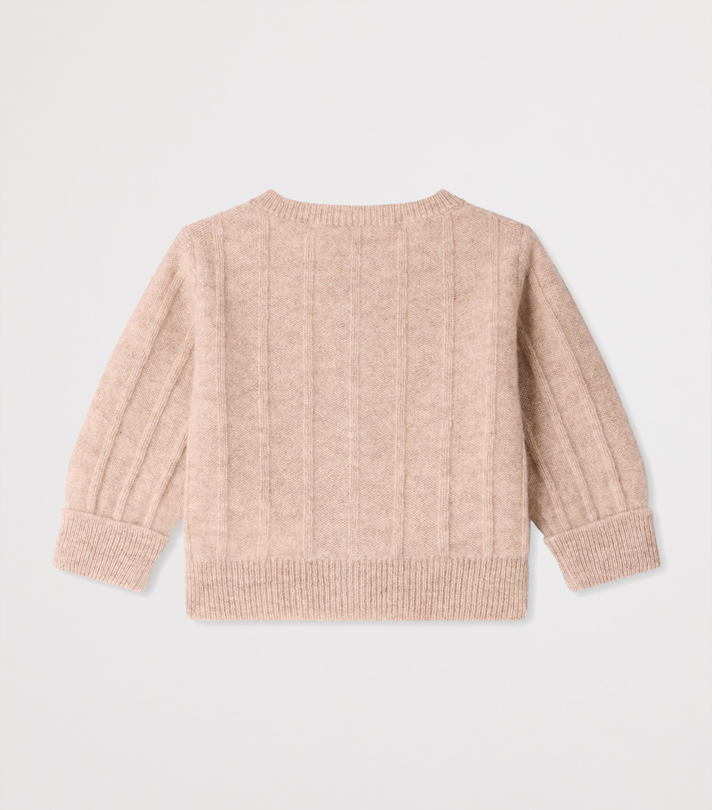 Bonpoint Cashmere Cardigan (1-12 Months) Beige Image 2