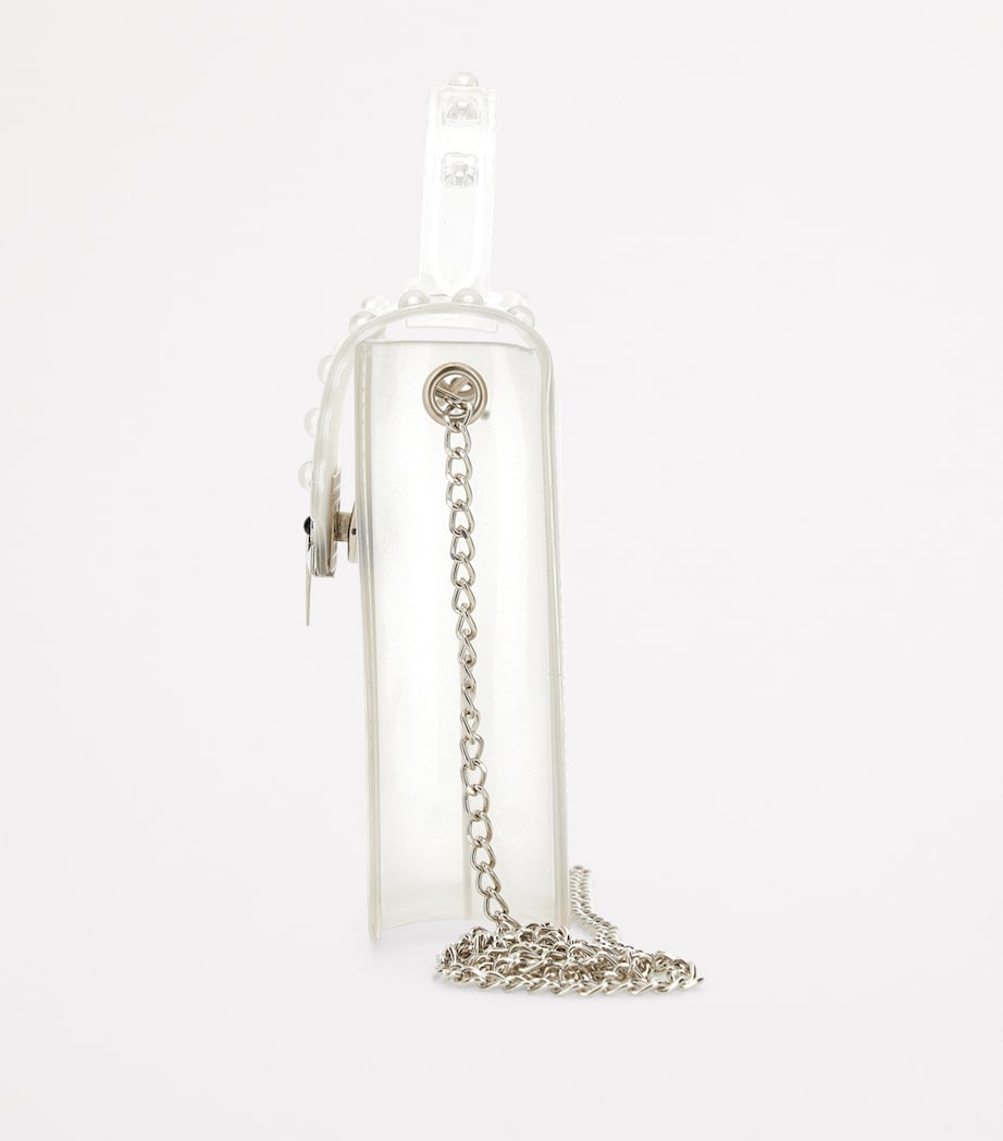 Faux Patent Leather Top-Handle Bag PANNA Image 2