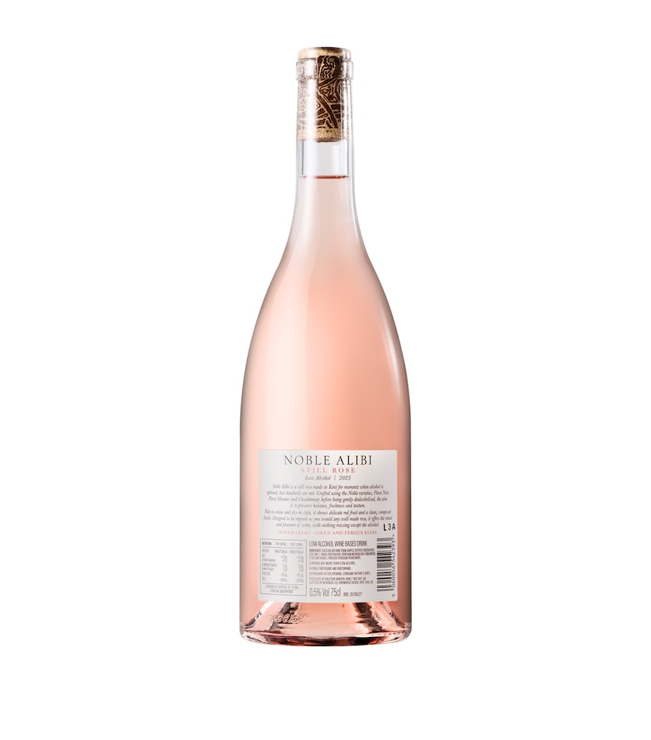 Wild Idol Noble Alibi 0.5% Rosé 2025 (75cl) - Kent, England Pink Image 3