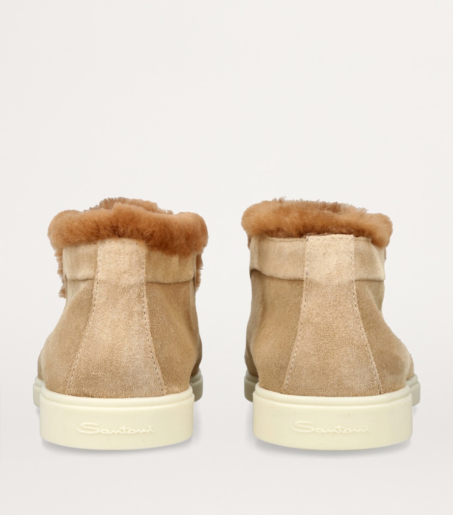 Suede Fortune Ankle Boots CAMEL Image 2