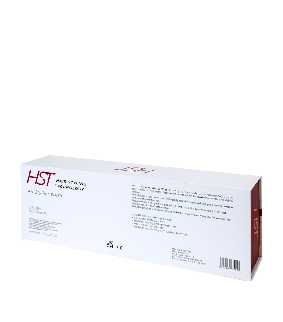 HST Air Styling Brush BLACK Image 3