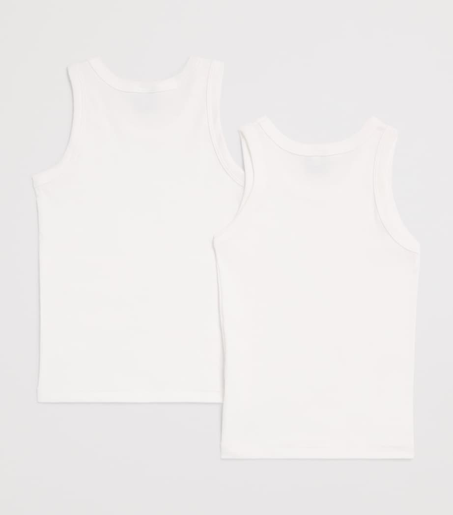 Petit Bateau Set of 2 Organic Cotton Vest Tops (2-14 Years) Image 2
