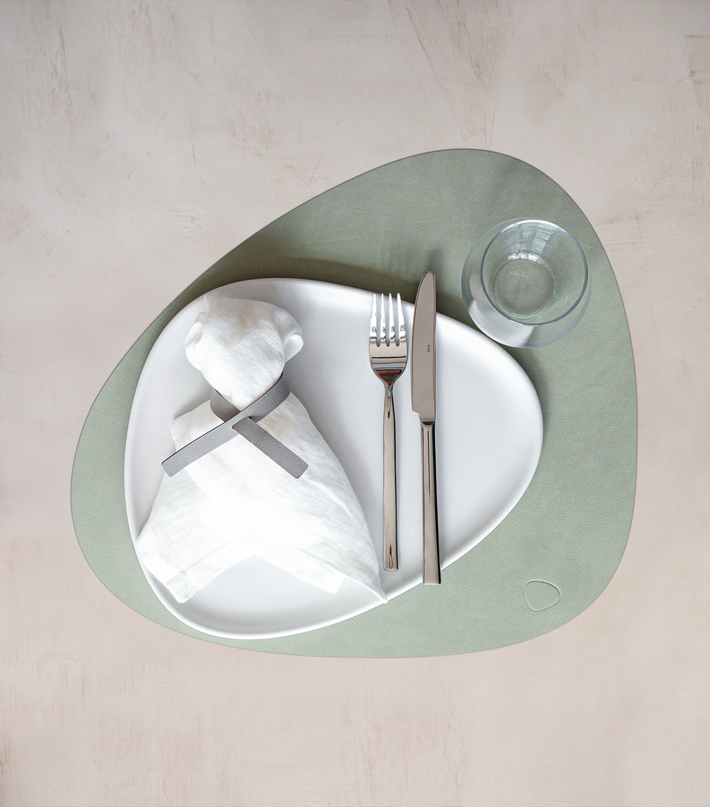 Nupo Table Mat (Set of 4) OLIVE GREEN Image 2