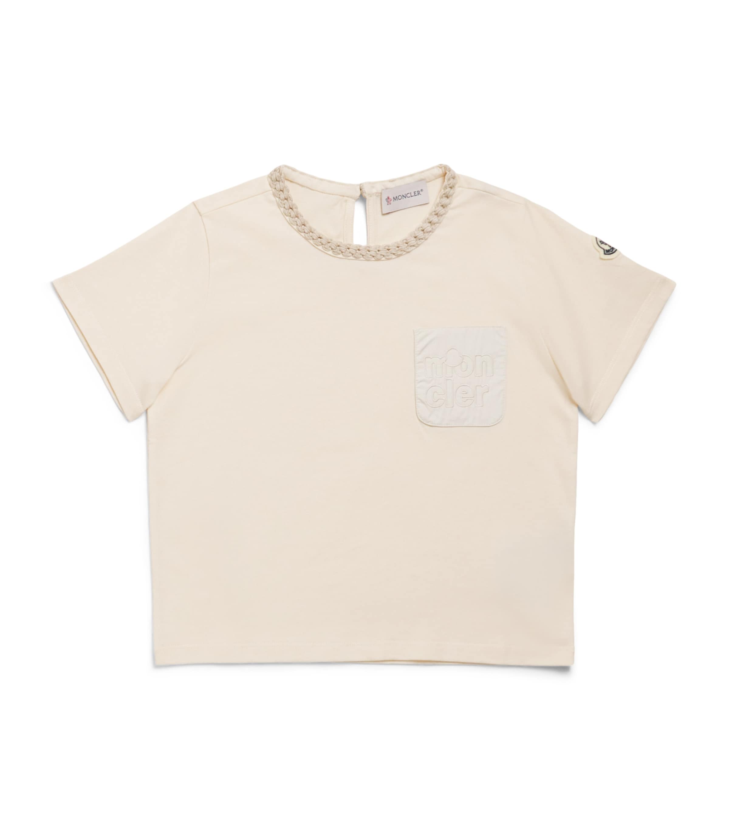 Moncler Enfant Cotton Pocket Logo T-Shirt (8-10 Years) Image 1