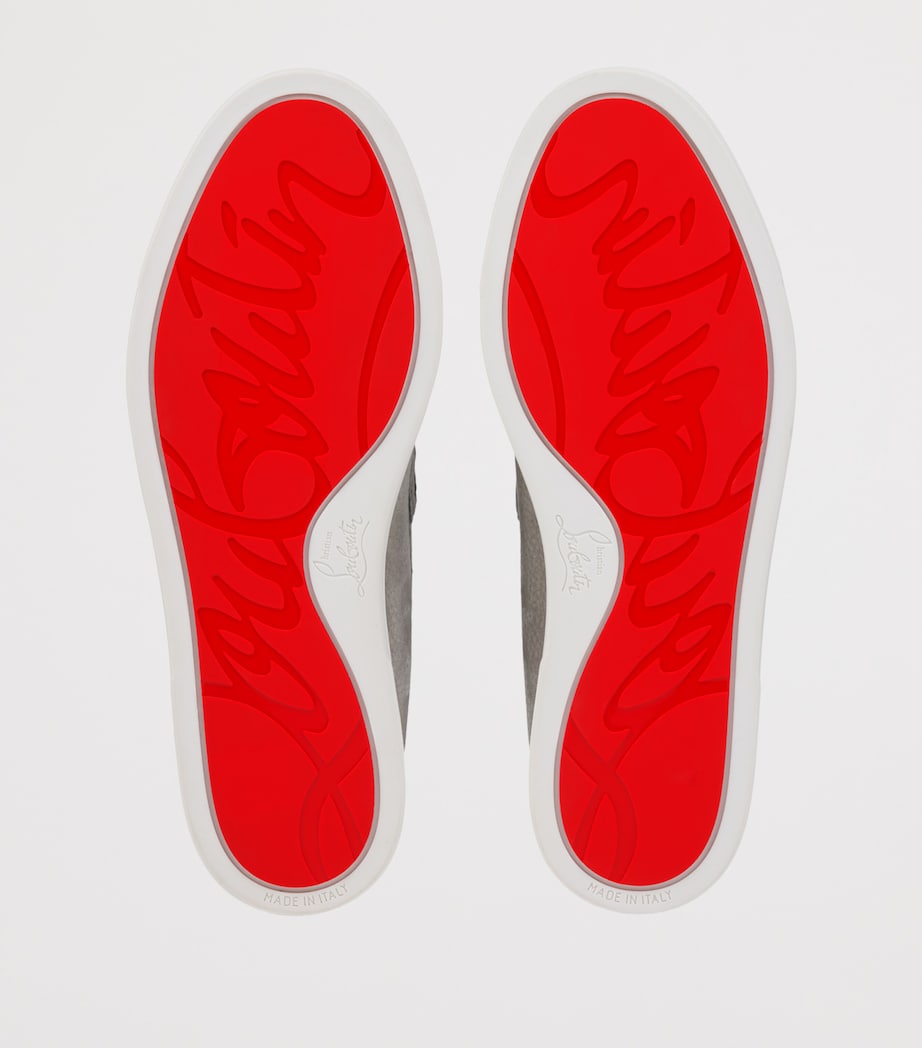 Christian Louboutin Chambeliboat Leather Boat Shoes Image 6