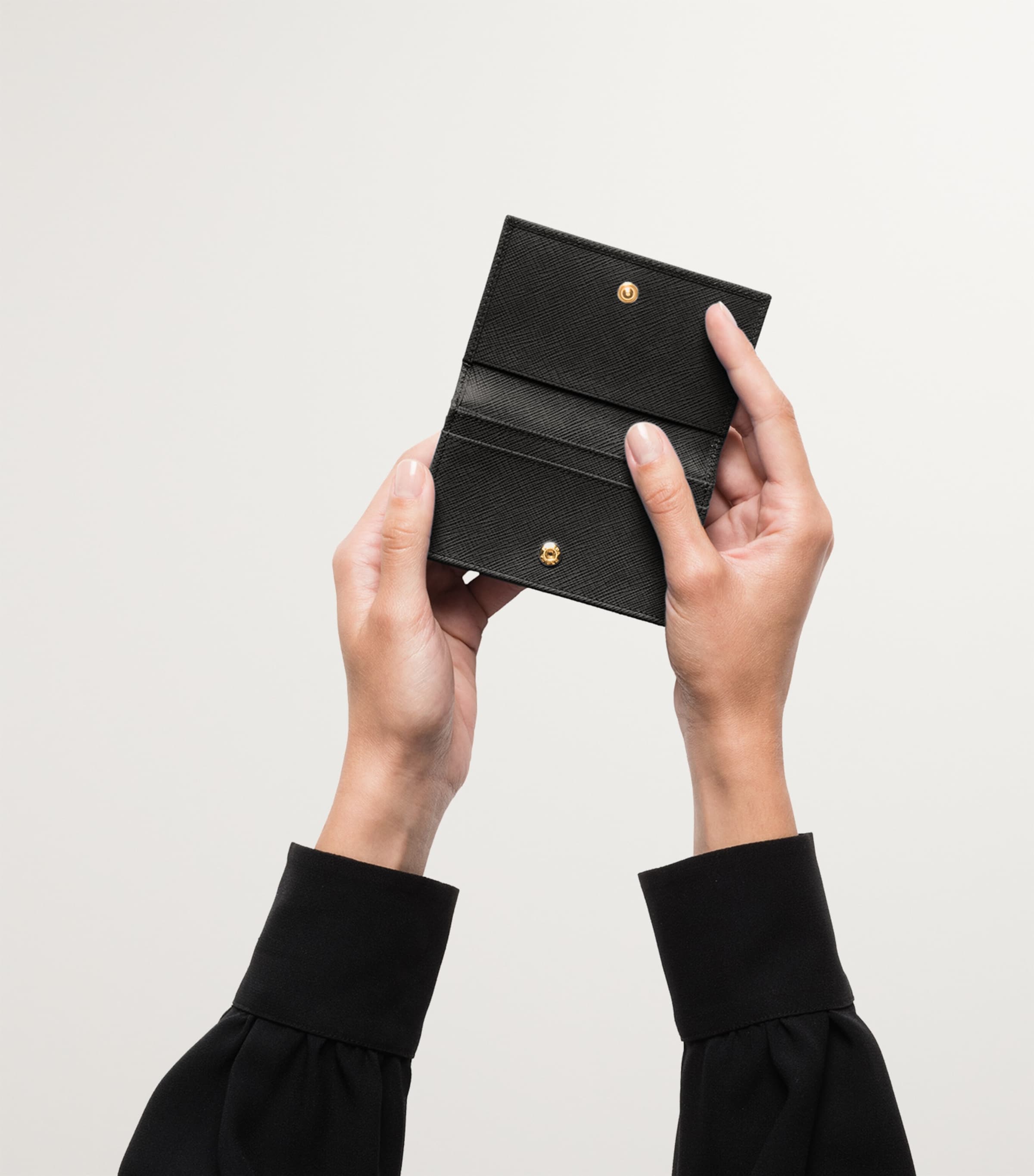 Saffiano Leather Card Holder F0632 Image 2