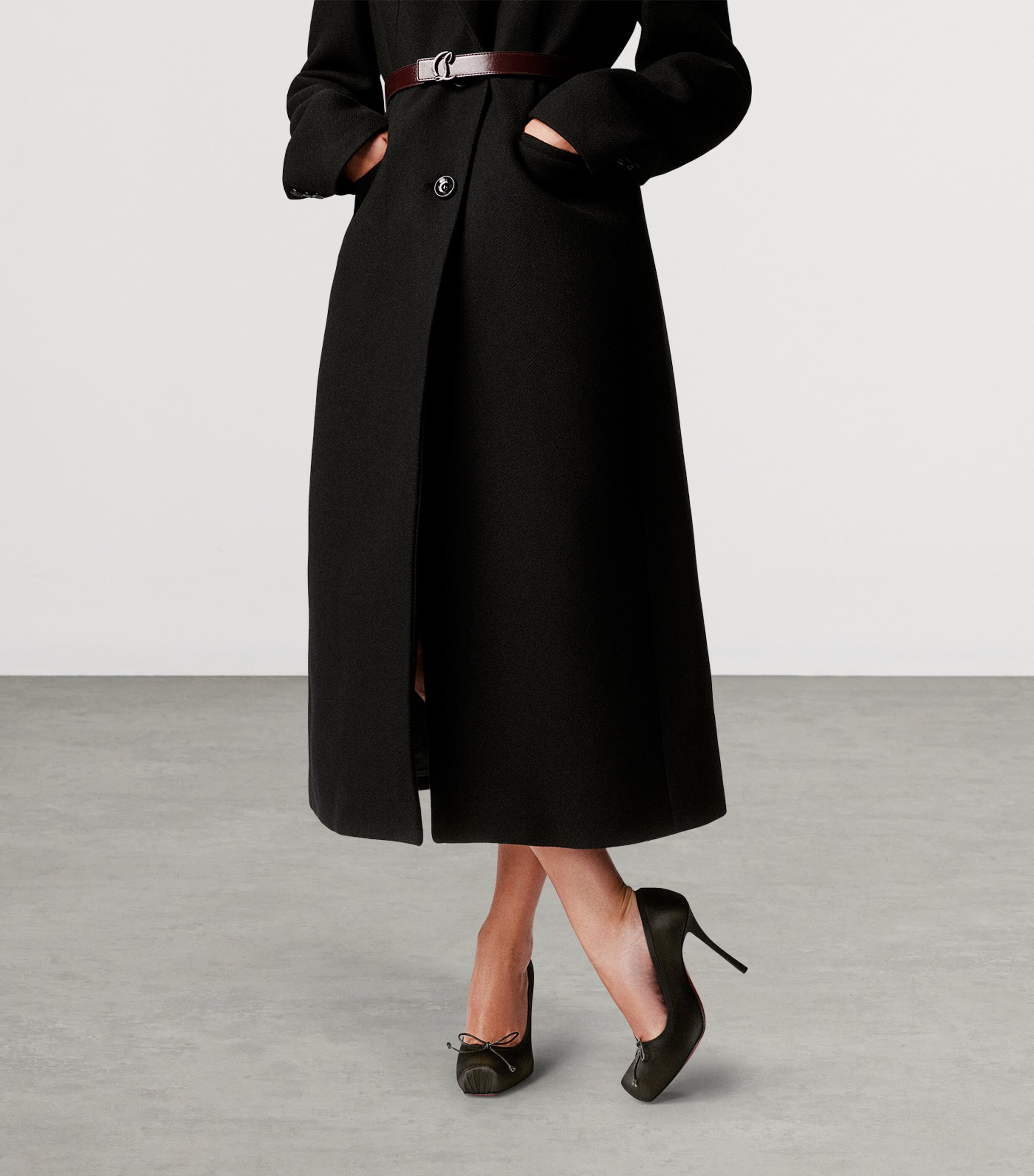 Cassia Nodo Leather Pumps 100 B439 Image 2