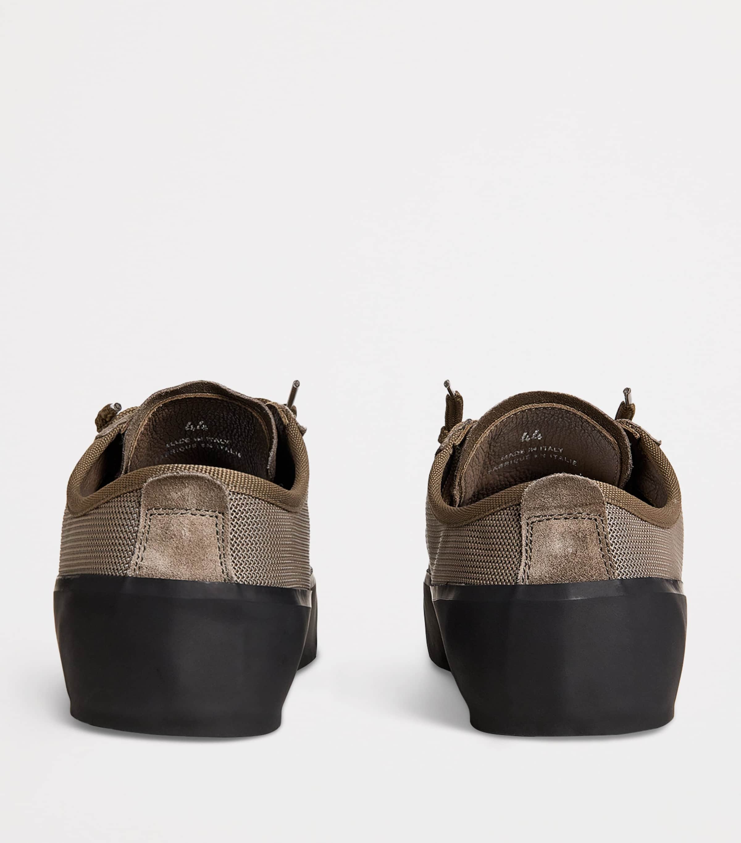 Mesh-Suede Sneakers V009D Image 4