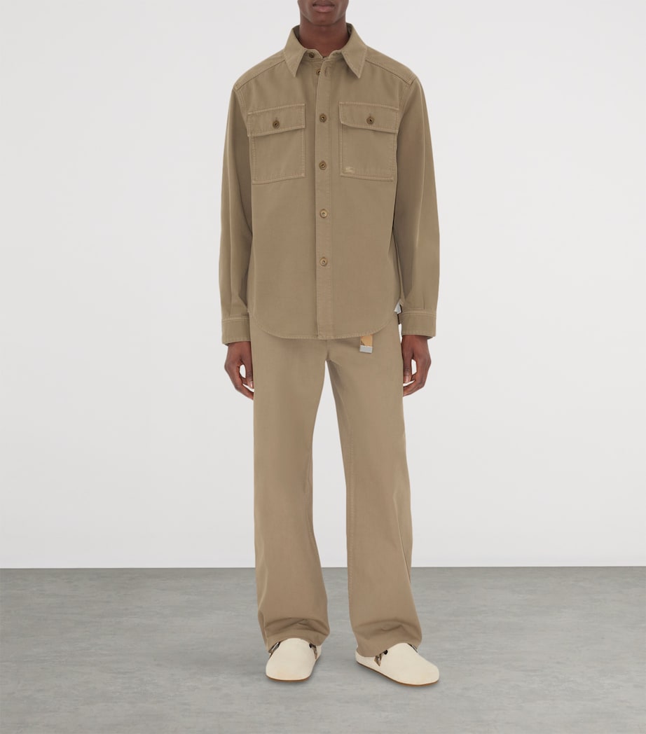 Cotton Overshirt QUILL Image 3