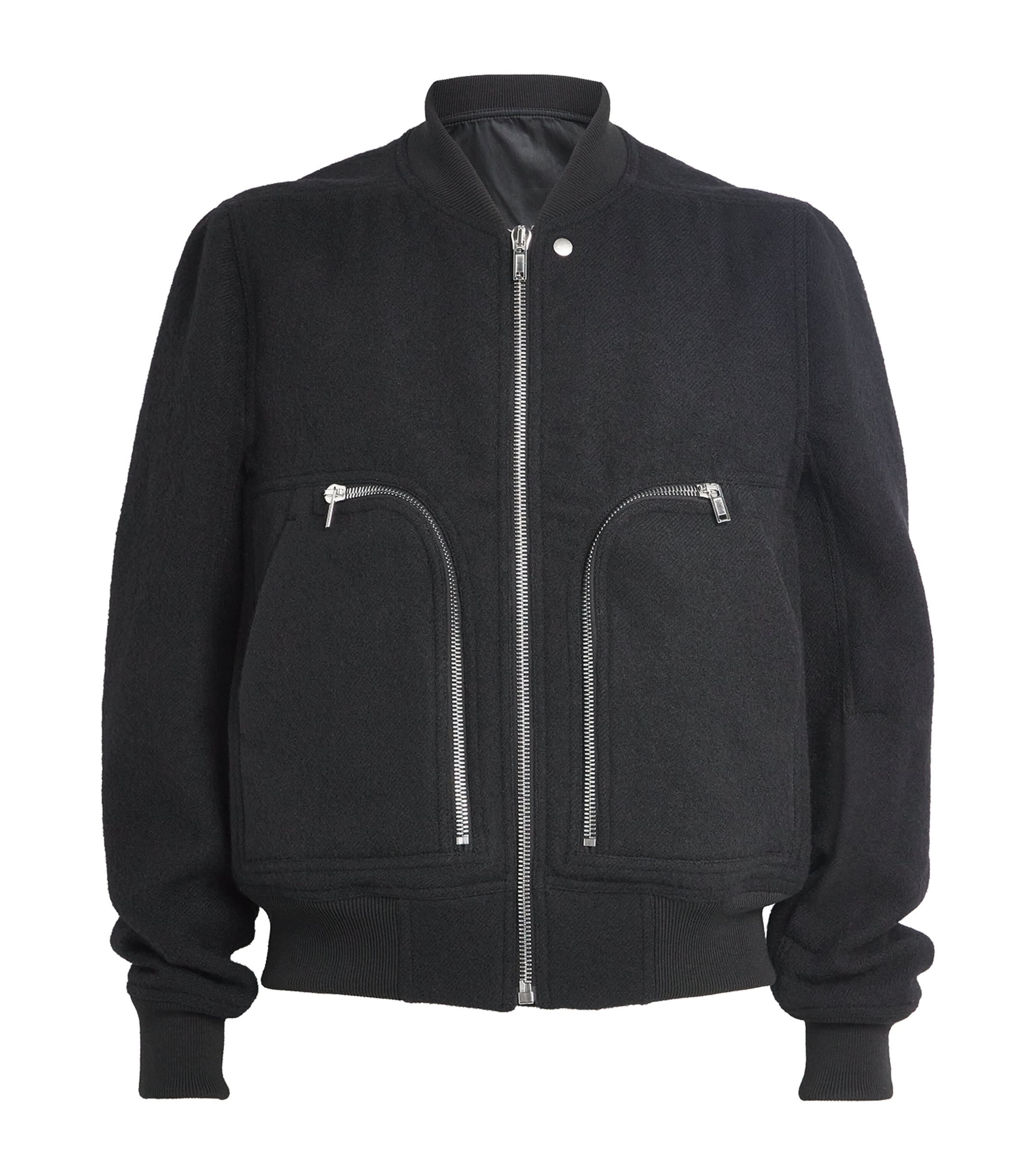 【送料&関税込】Rick Owens bauhaus Flight Bomber Jacket Rick Owens Bauhaus Flight Bomber Jacket | Neutrals | FARFETCH