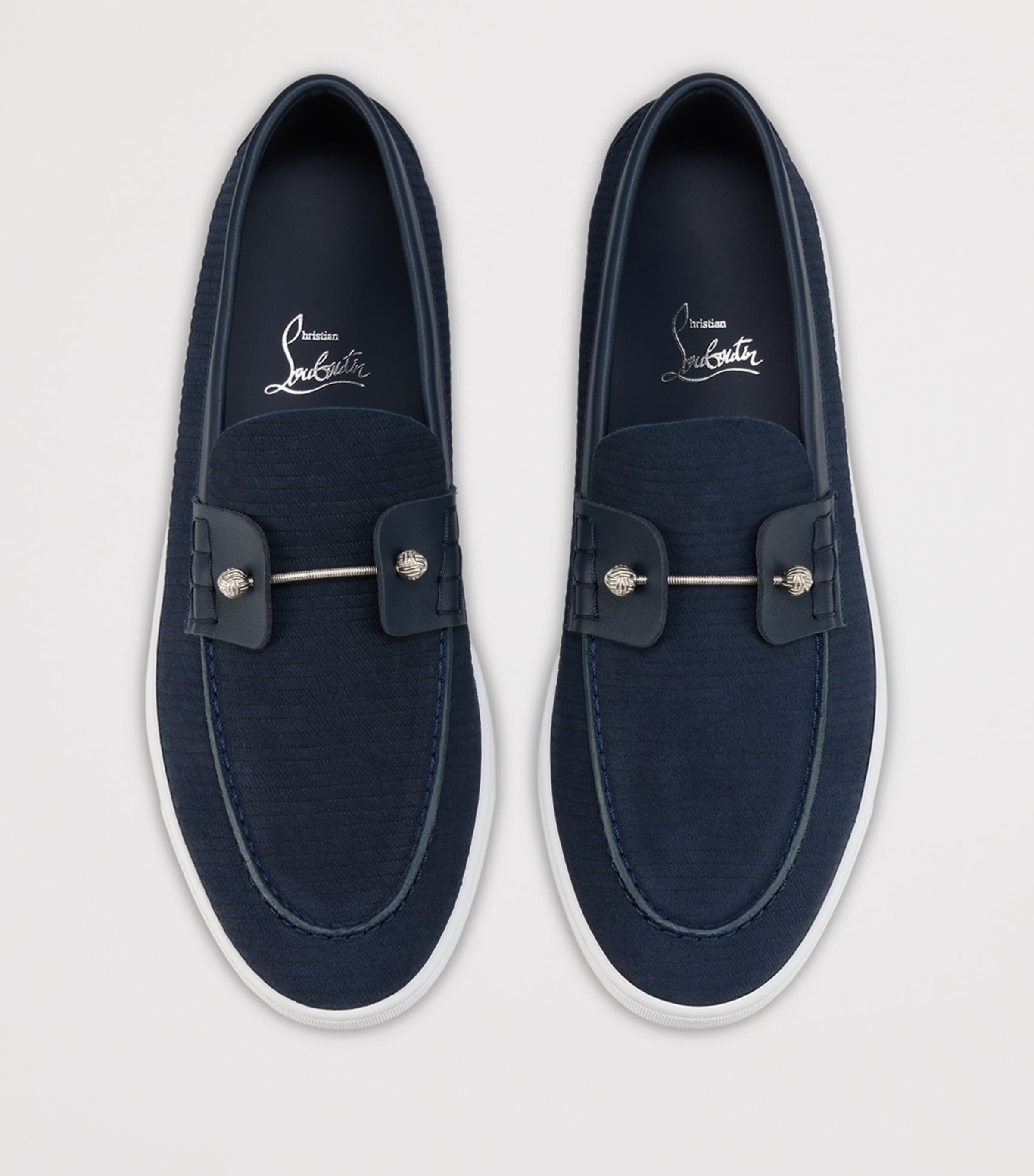 Christian Louboutin Chambeliboat Yacht Leather Boat Shoes Image 3