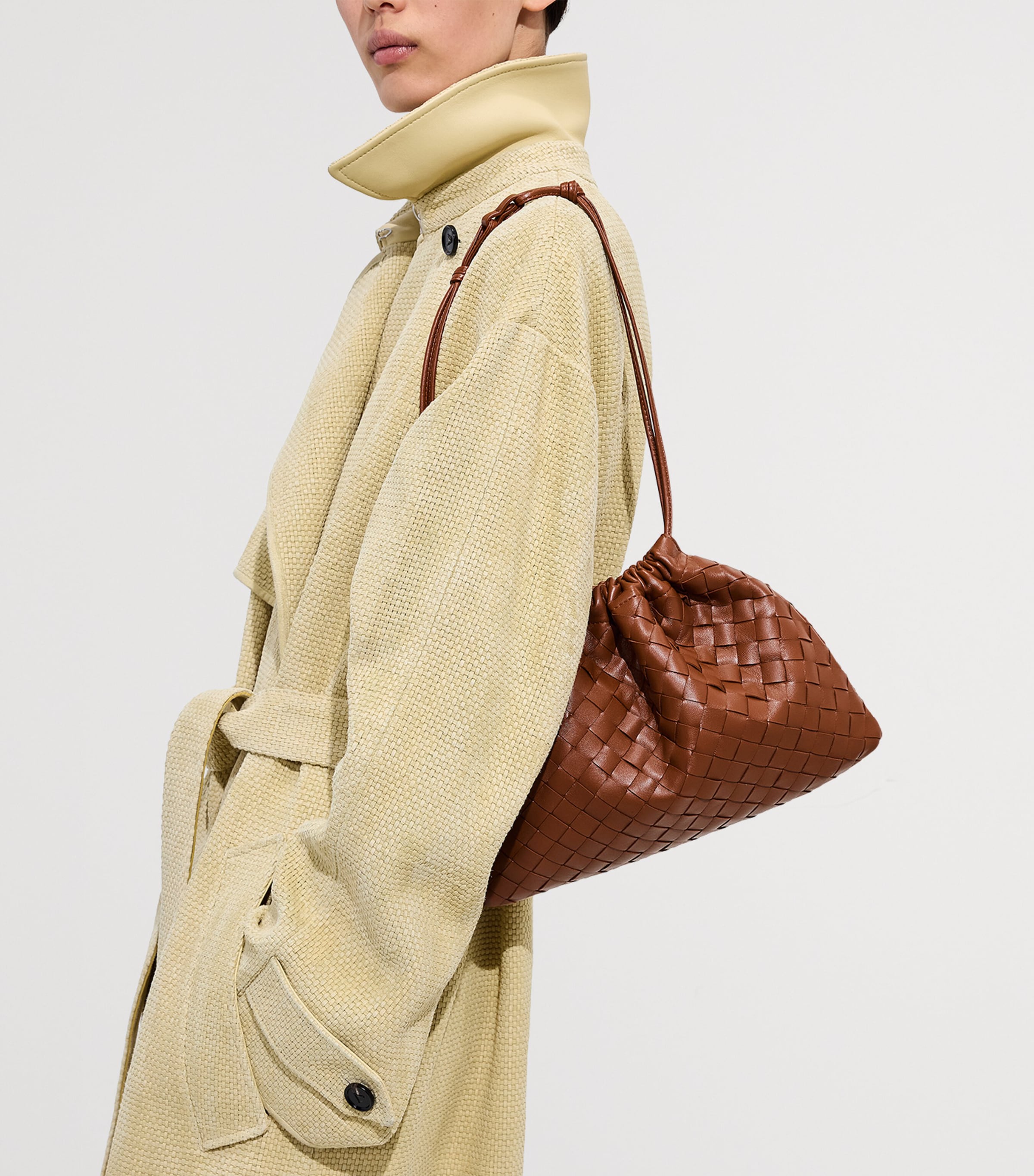 Bottega Veneta Leather Dustbag Shoulder Bag Image 5