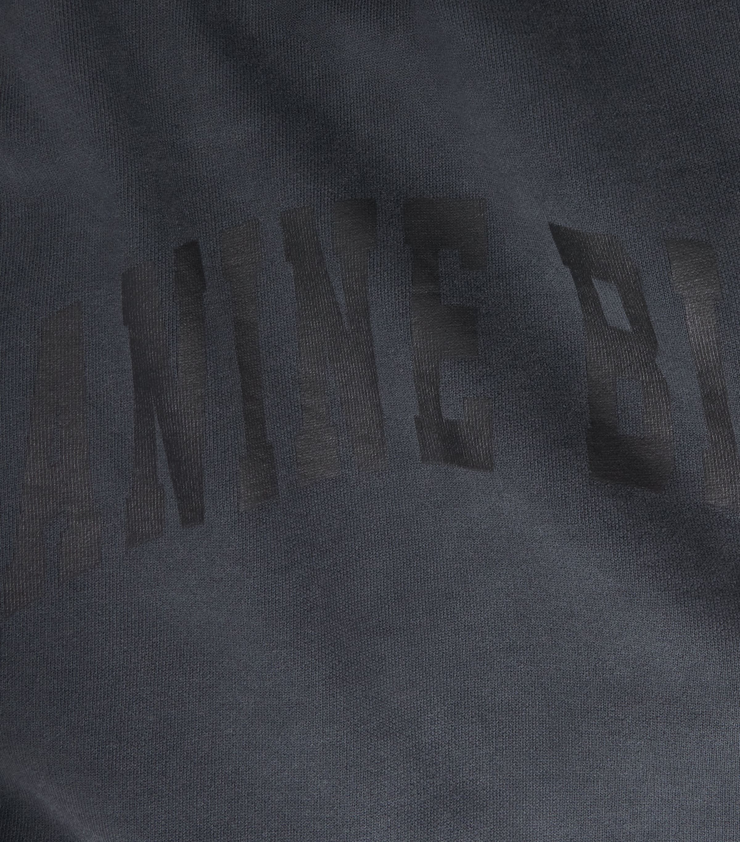 Cotton Harvey Hoodie WASHED BLACK Image 5