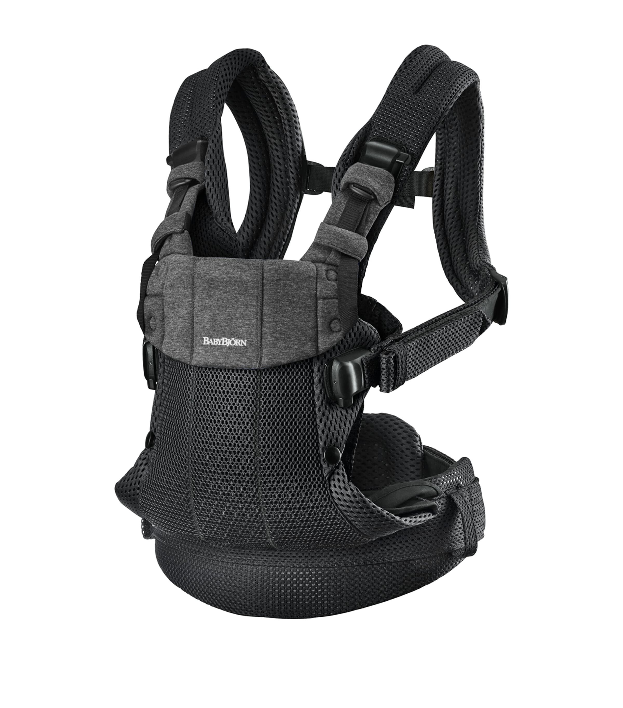 3D Mesh Harmony Baby Carrier BLACK Image 1