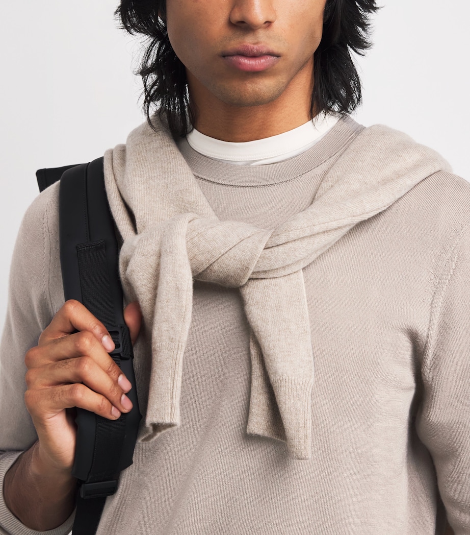 Virgin Wool Ole Sweater 812-MOON ROCK Image 6