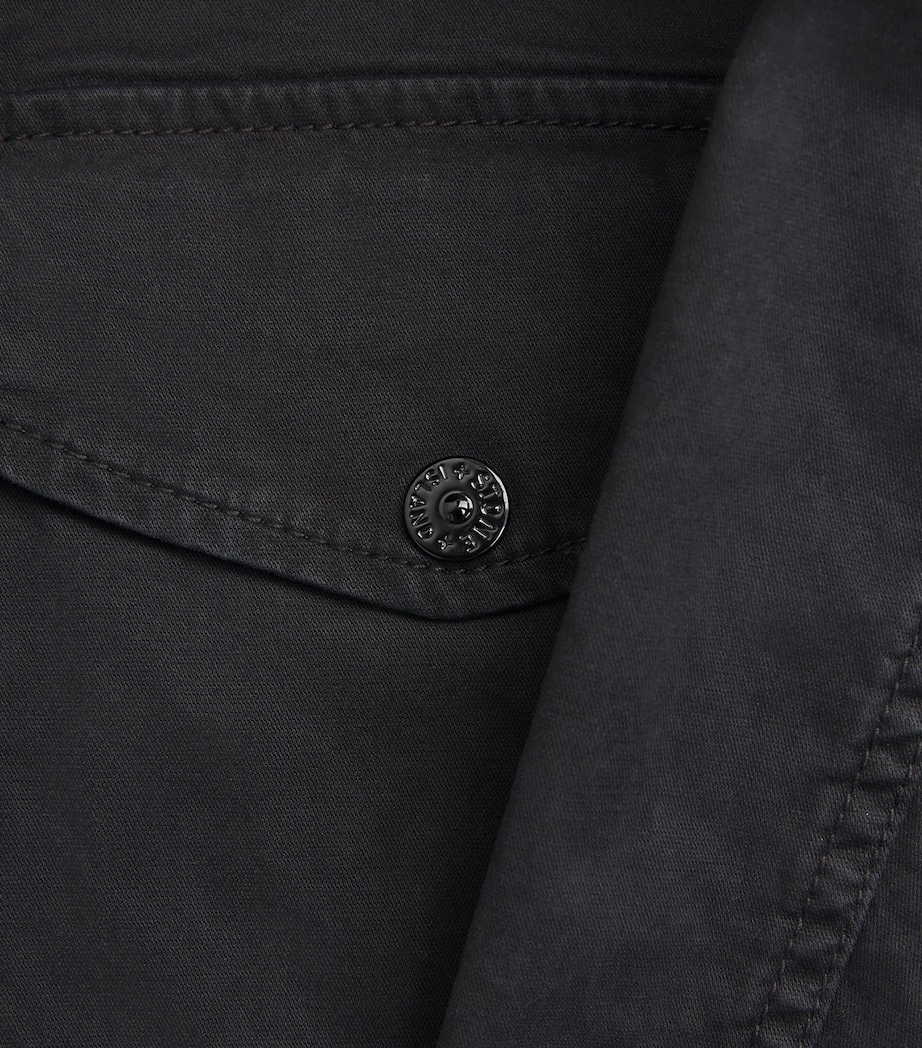 Organic Cotton Compass Shirt Jacket V0129 Image 5