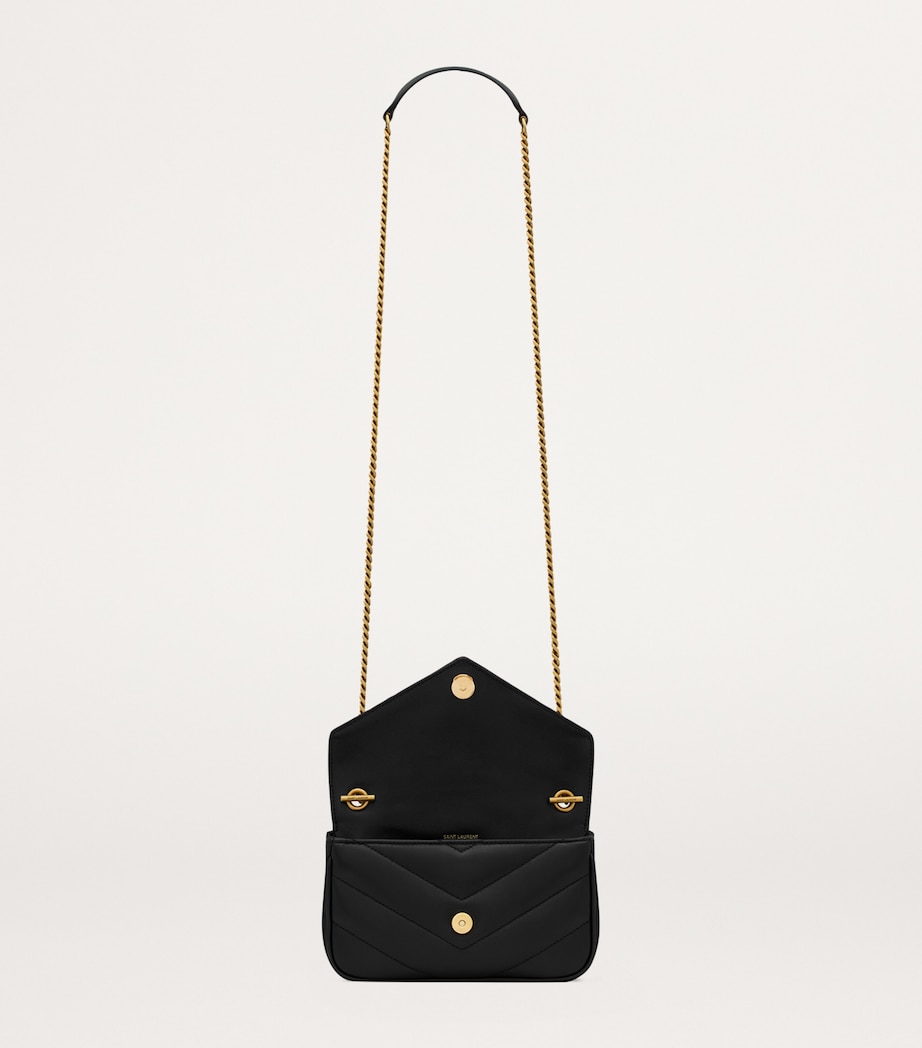 Mini Leather Loulou Cross-Body Bag 5036 Image 4