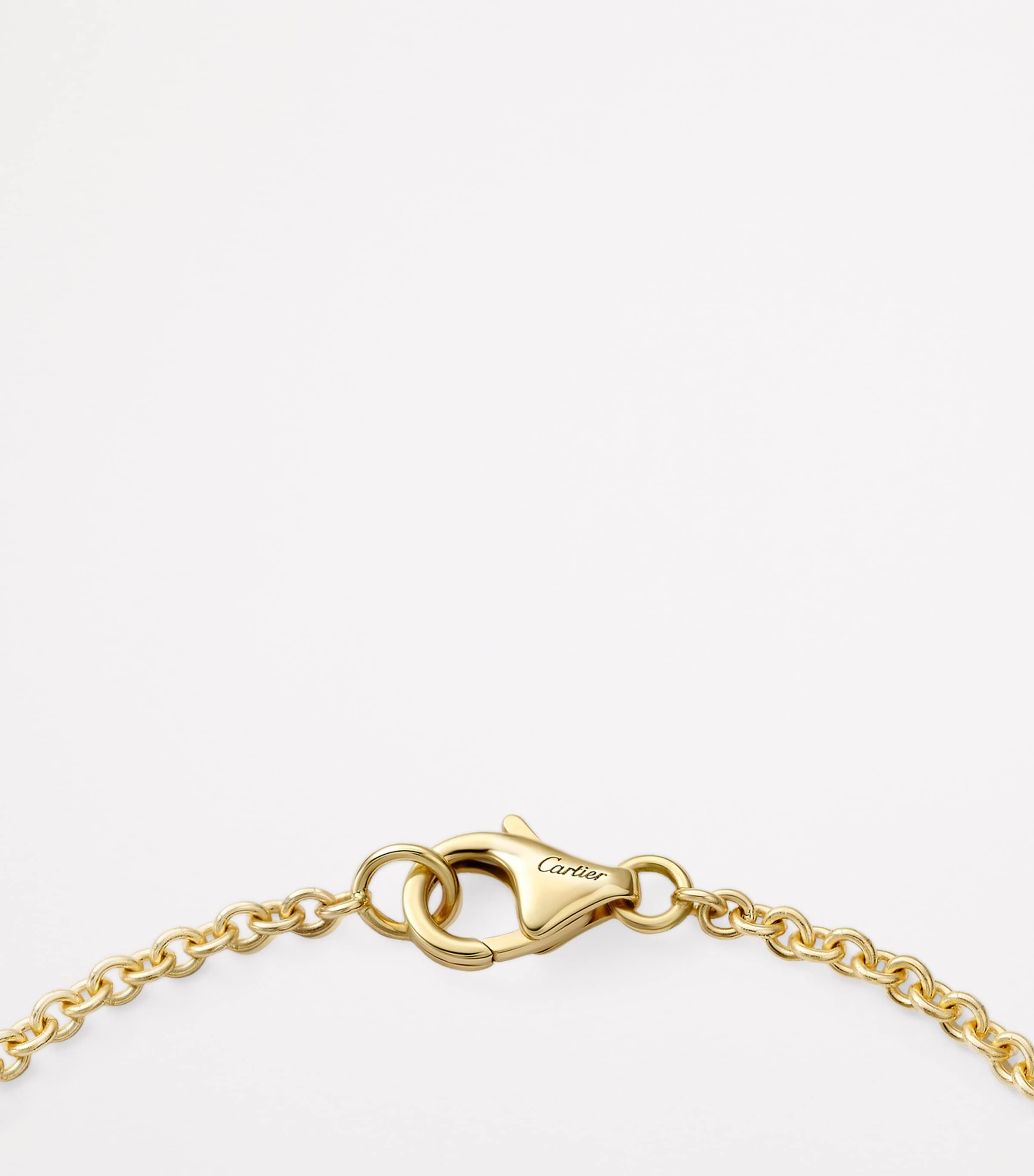 Yellow Gold LOVE Chain Bracelet YELLOW GOLD Image 2