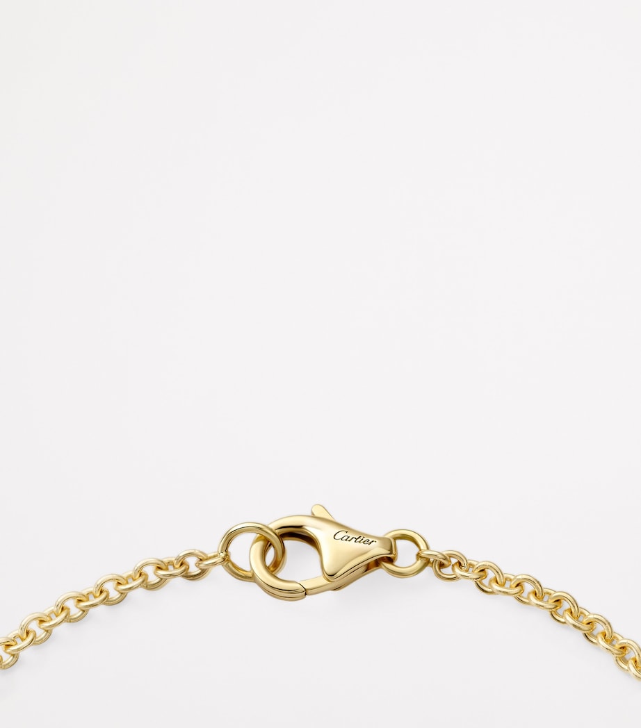 Yellow Gold LOVE Chain Bracelet YELLOW GOLD Image 2