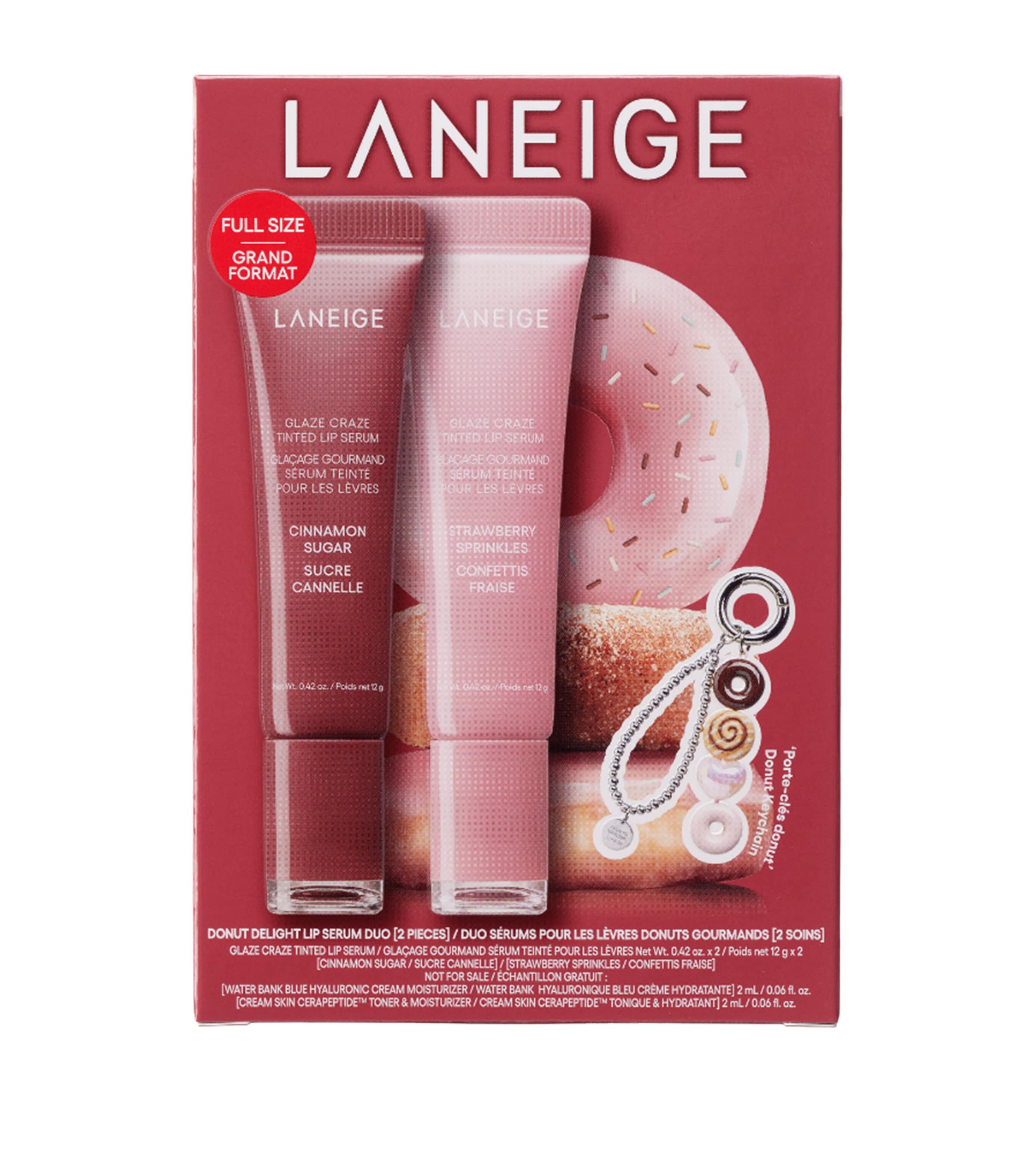 Laneige Donut Delight Lip Serum Duo Image 2