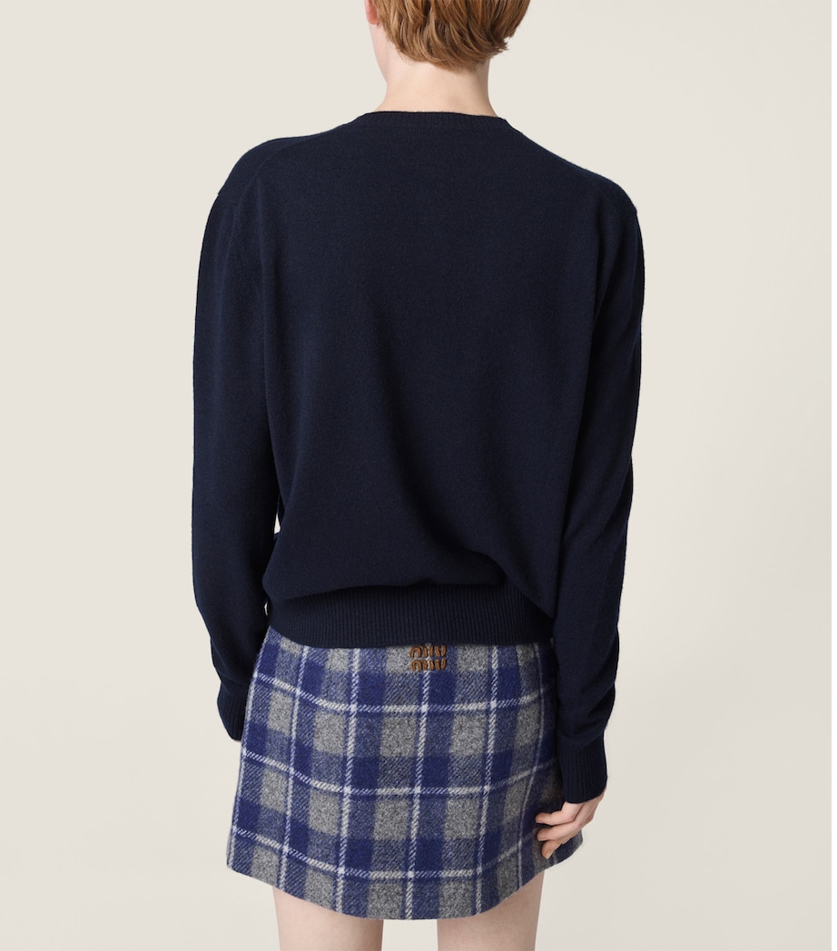 Cashmere Logo Sweater F0008 Image 3