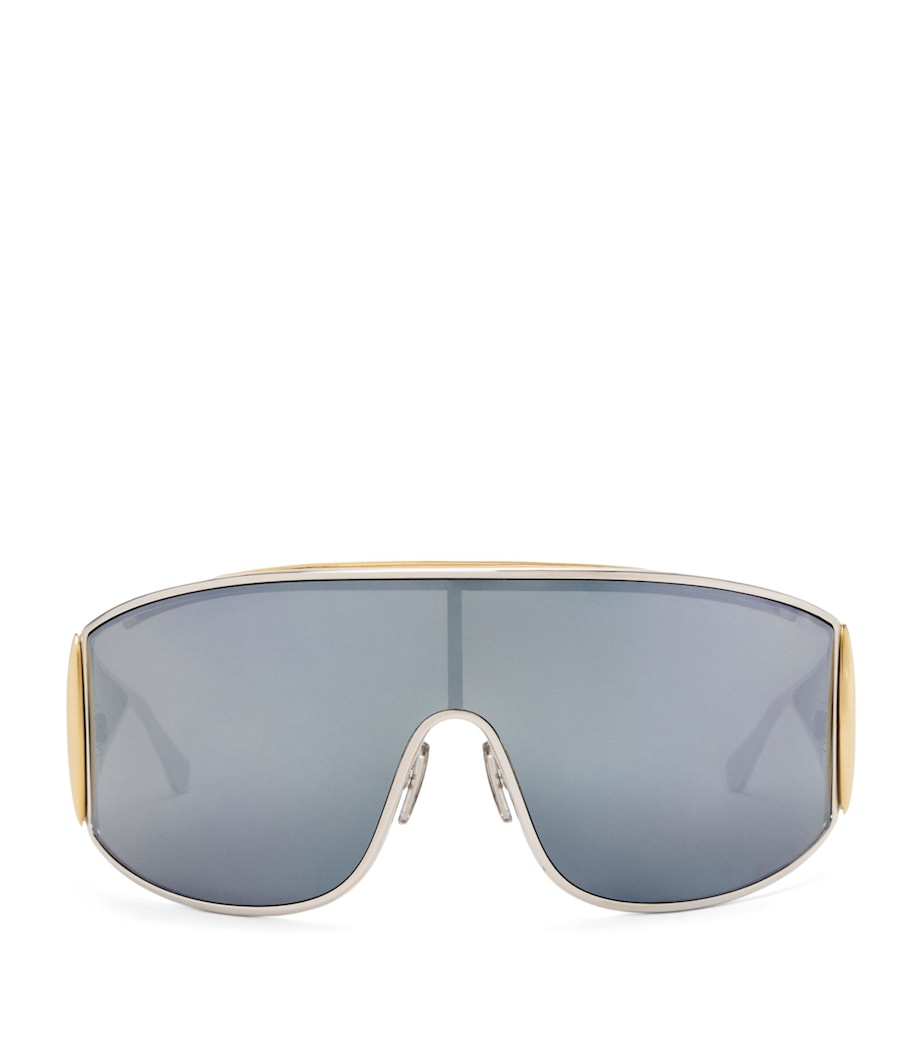 Metal Speed Shield Sunglasses SILVER/GOLD Image 1