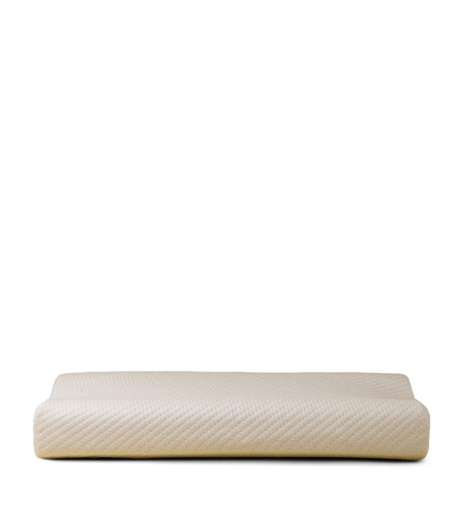 Memory Foam Ortho-Shape Pillow WHITE Image 1