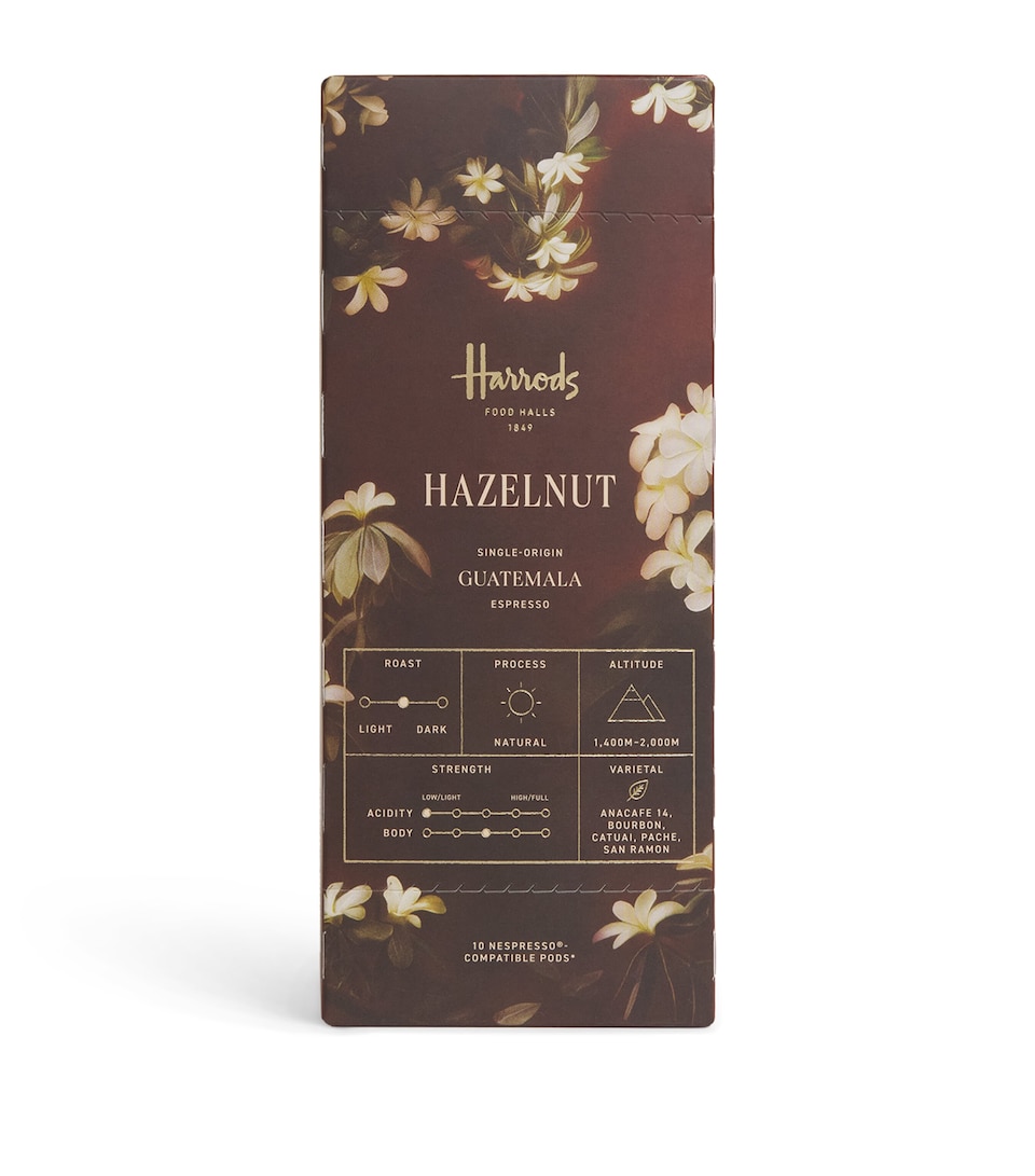 Harrods Hazelnut Coffee Pods (56g)