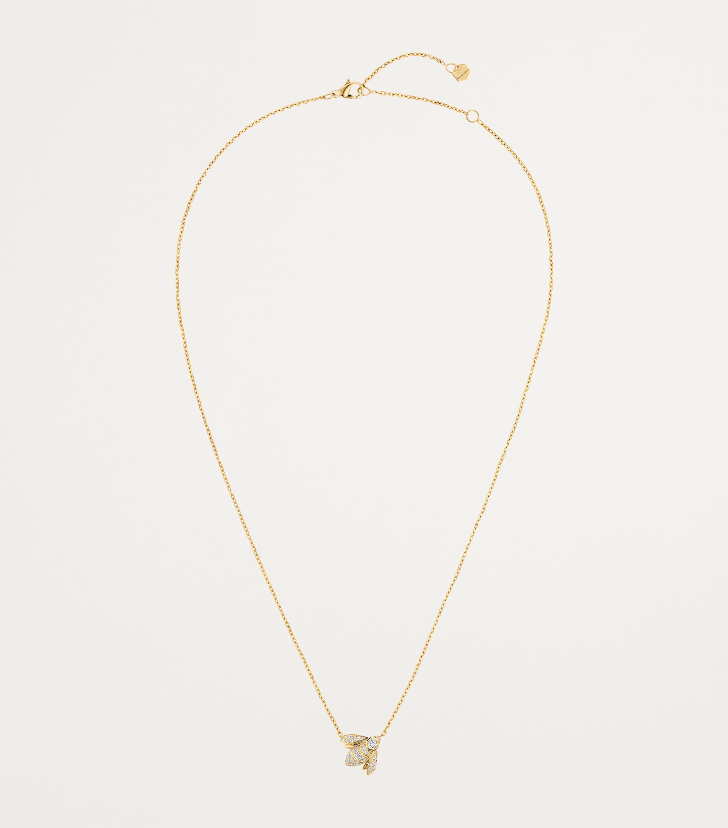 Yellow Gold and Diamond Bee de Chaumet Necklace YELLOW GOLD Image 2