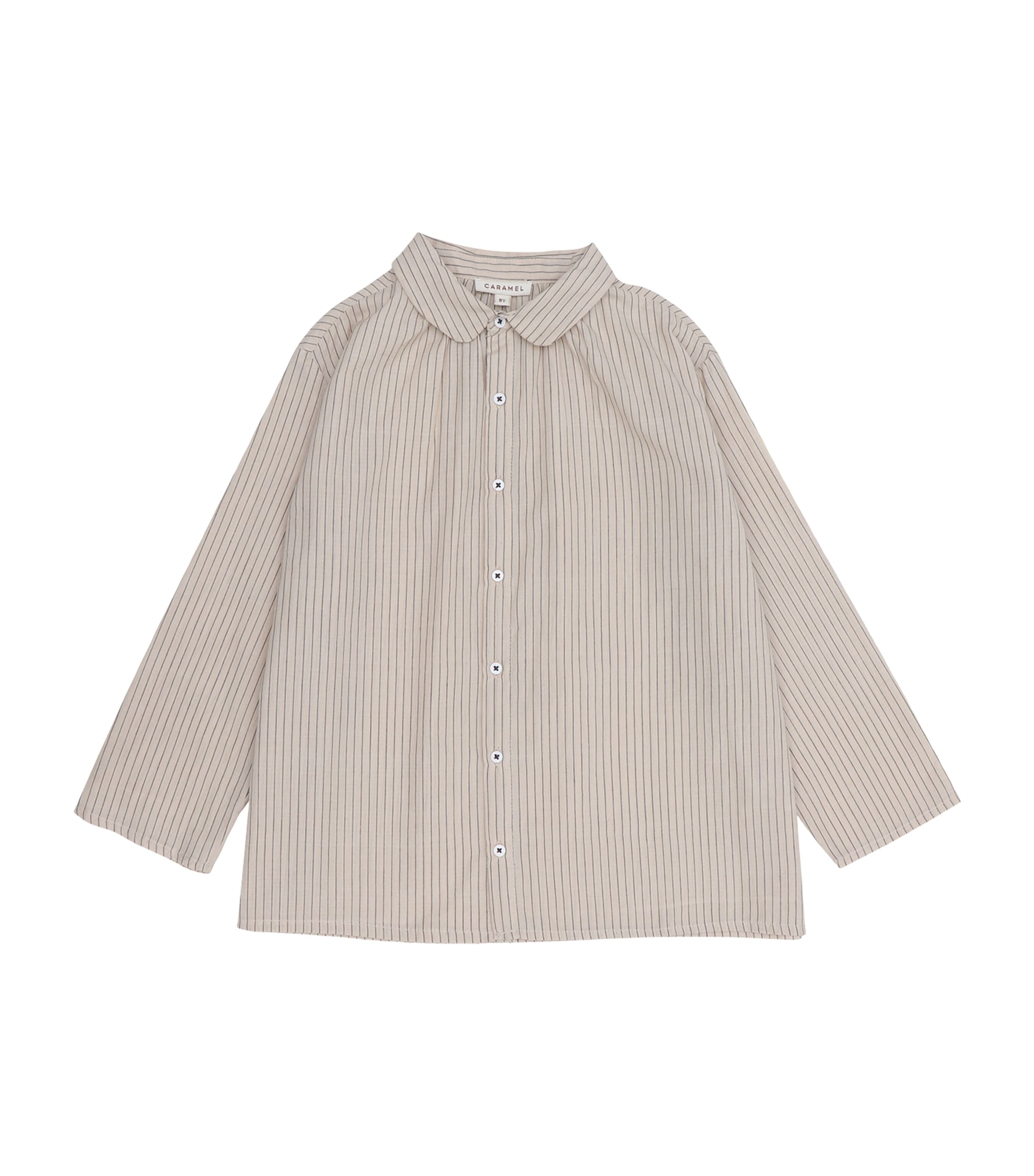 CARAMEL COTTON ALOE SHIRT 