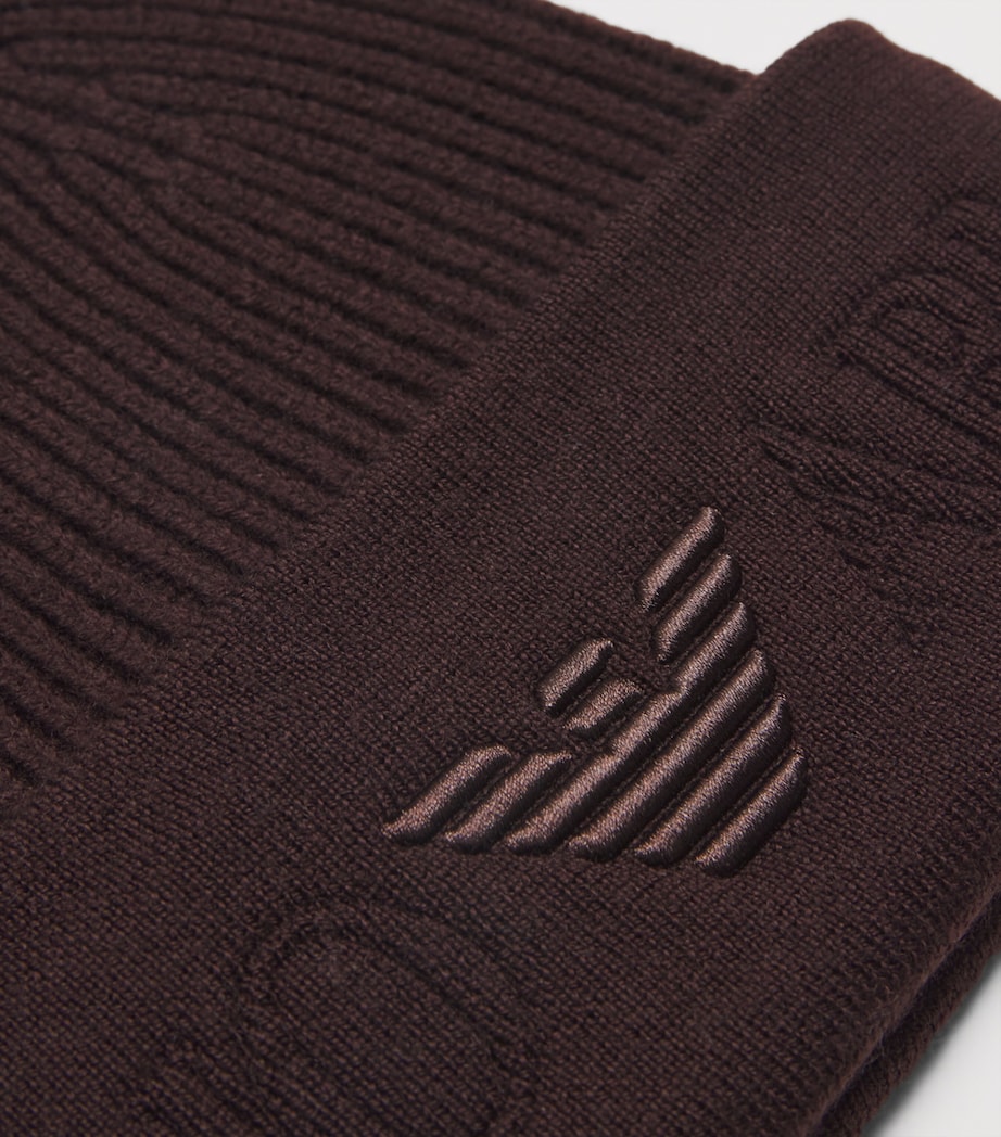 Wool Logo Beanie U6279 Image 3