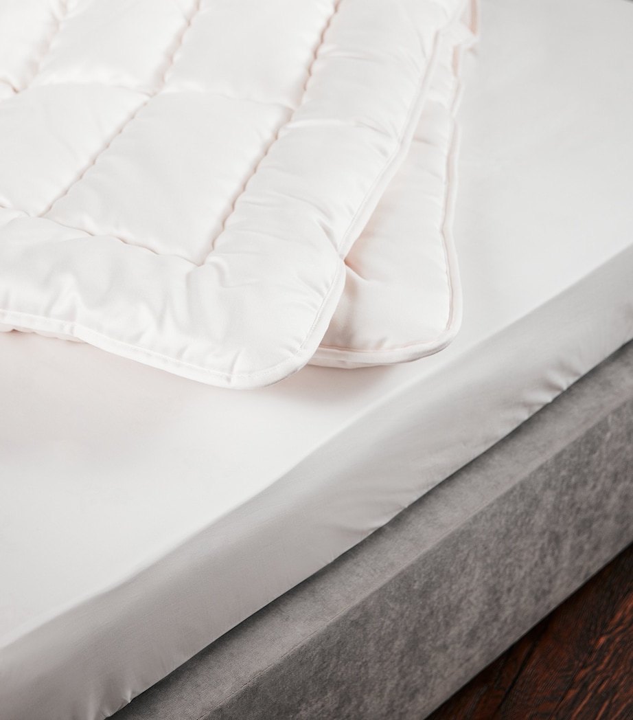 Heaven Supreme Mattress Topper (150cm x 200cm) WHITE Image 4
