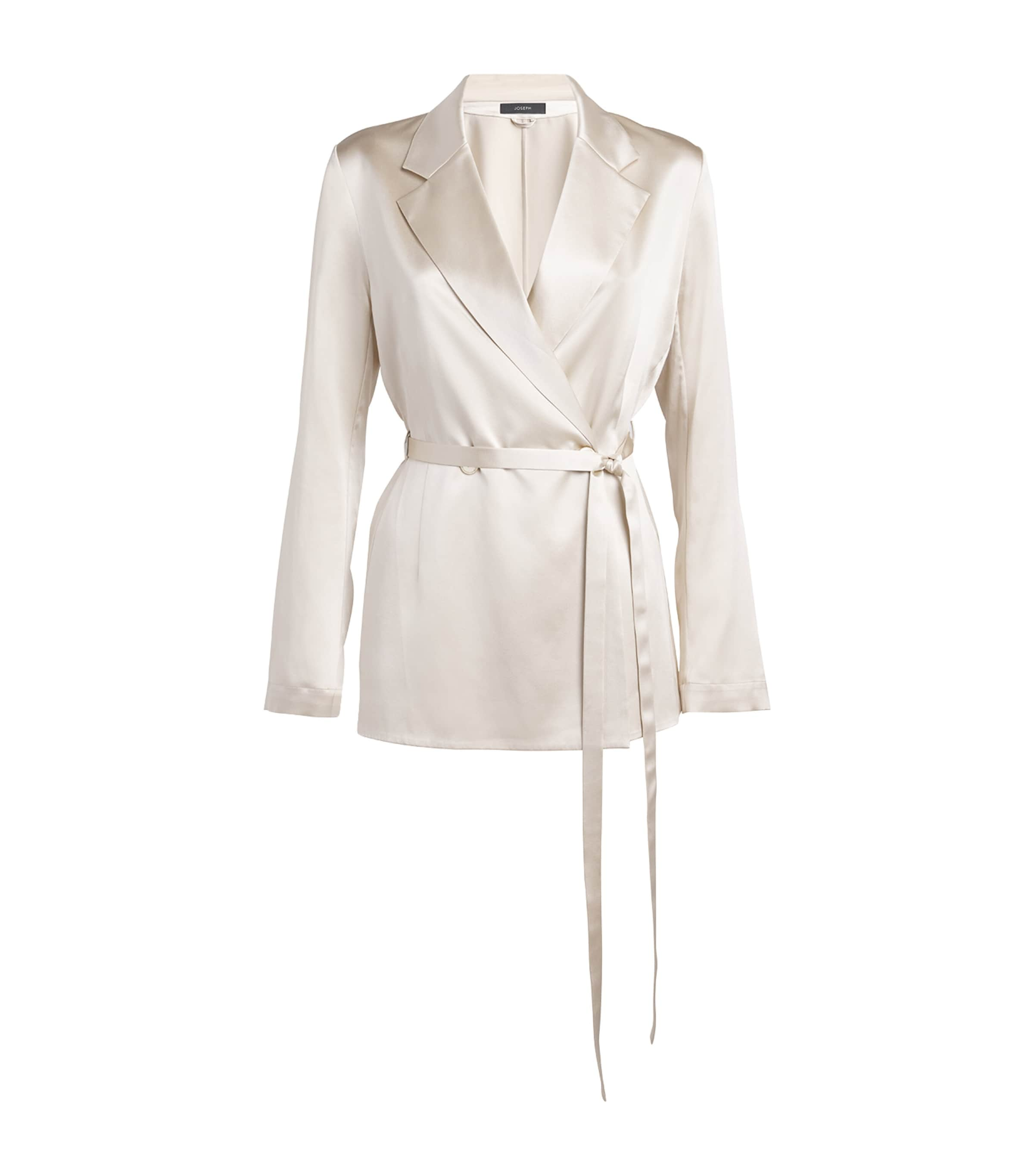 Joseph Silk Joubert Blazer In Beige