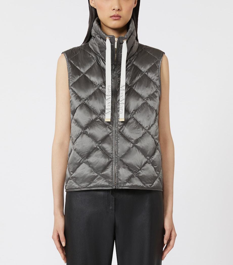 The Cube Down Gilet DARK GREY Image 2