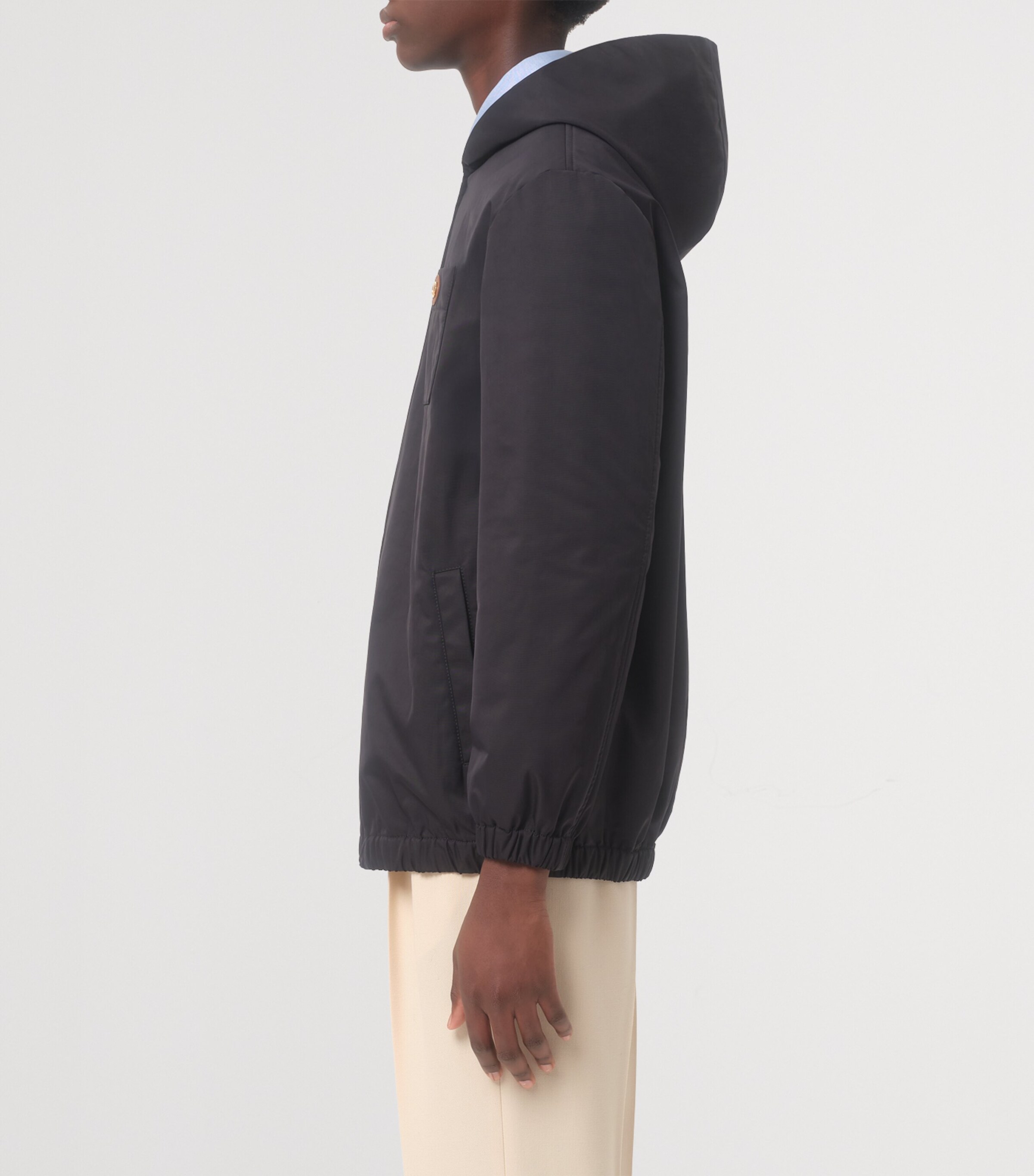 Hooded VLogo Jacket 598 Image 3