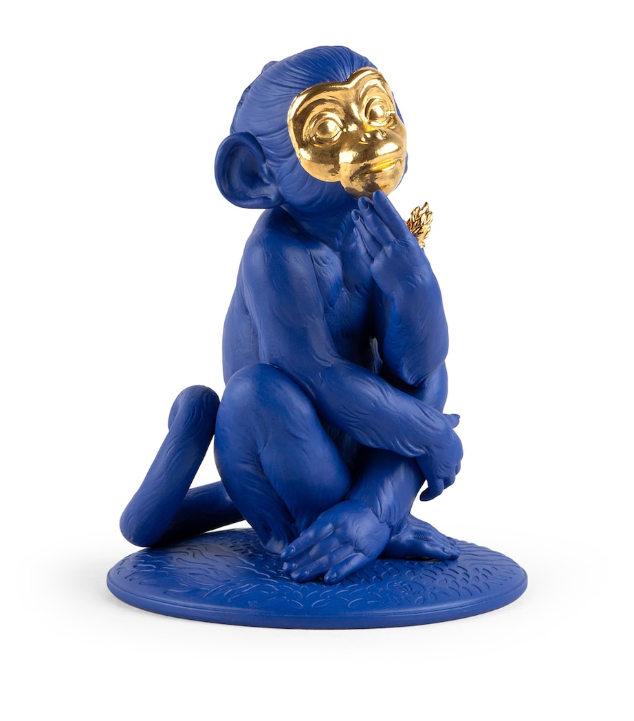 Lladró Porcelain Little Monkey Figurine Image 2