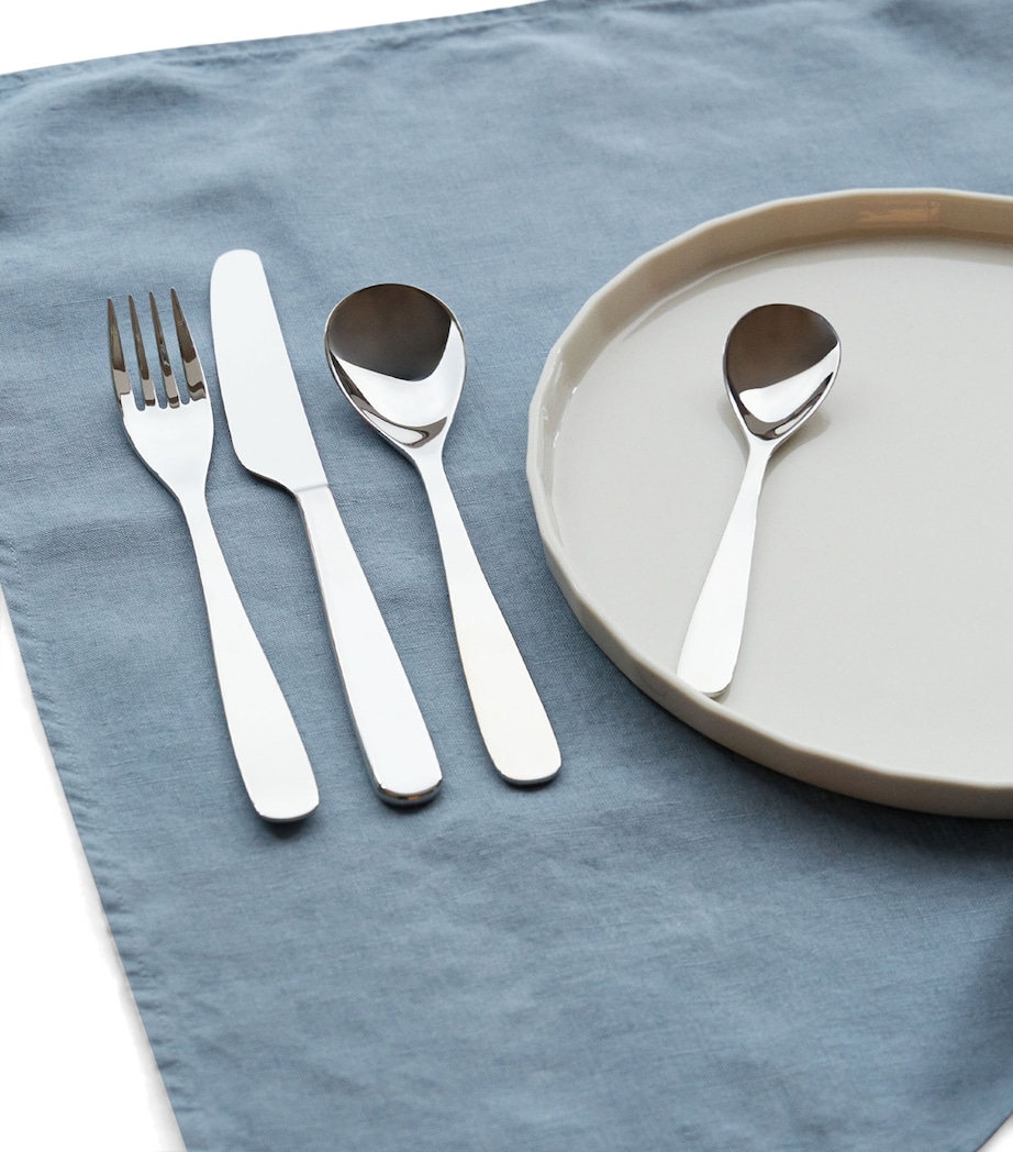 The Conran Shop Polished Stainless Steel Altin 24-Piece Cutlery Set Polished Steel Image 3