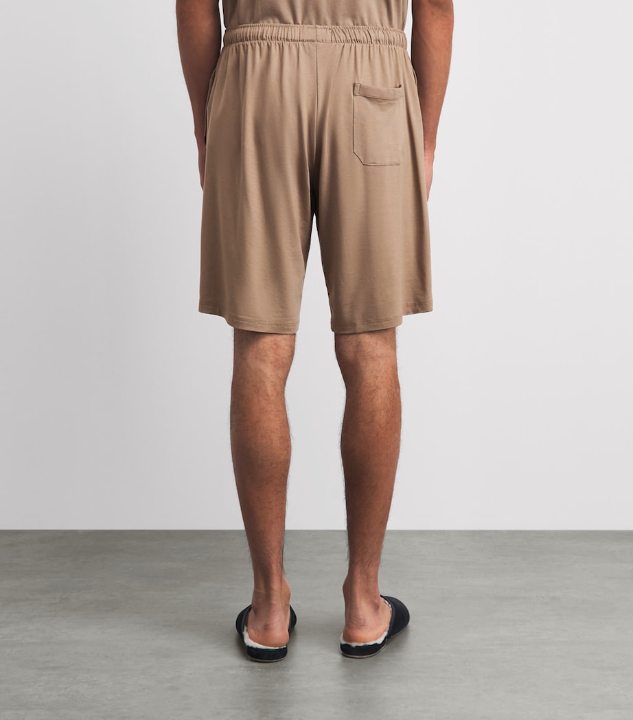 Derek Rose Mens Basel Lounge Shorts Bro Image 5