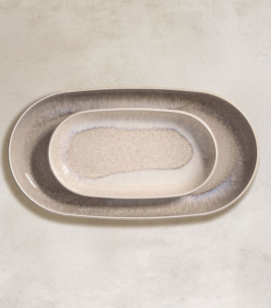 Villeroy & Boch Perlemor Serving Platter (34cm) Beige Image 2