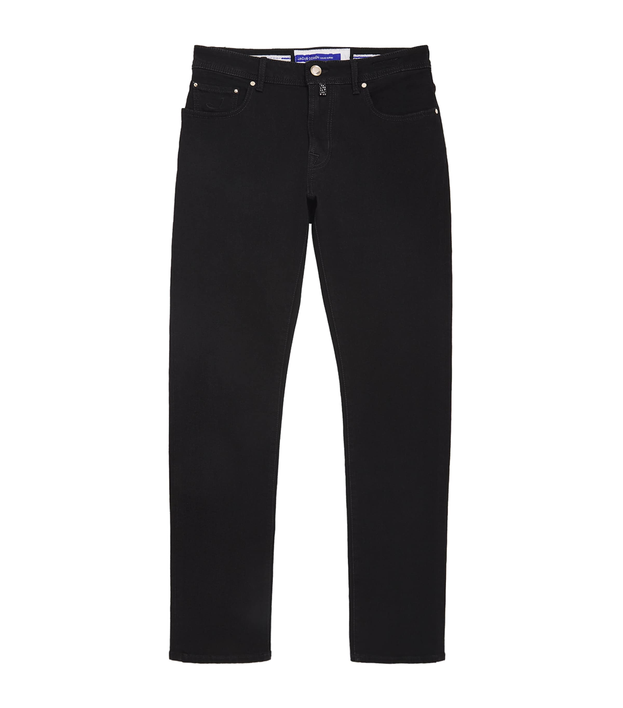 Shop Jacob Cohen Bard Fast Slim Jeans In Black