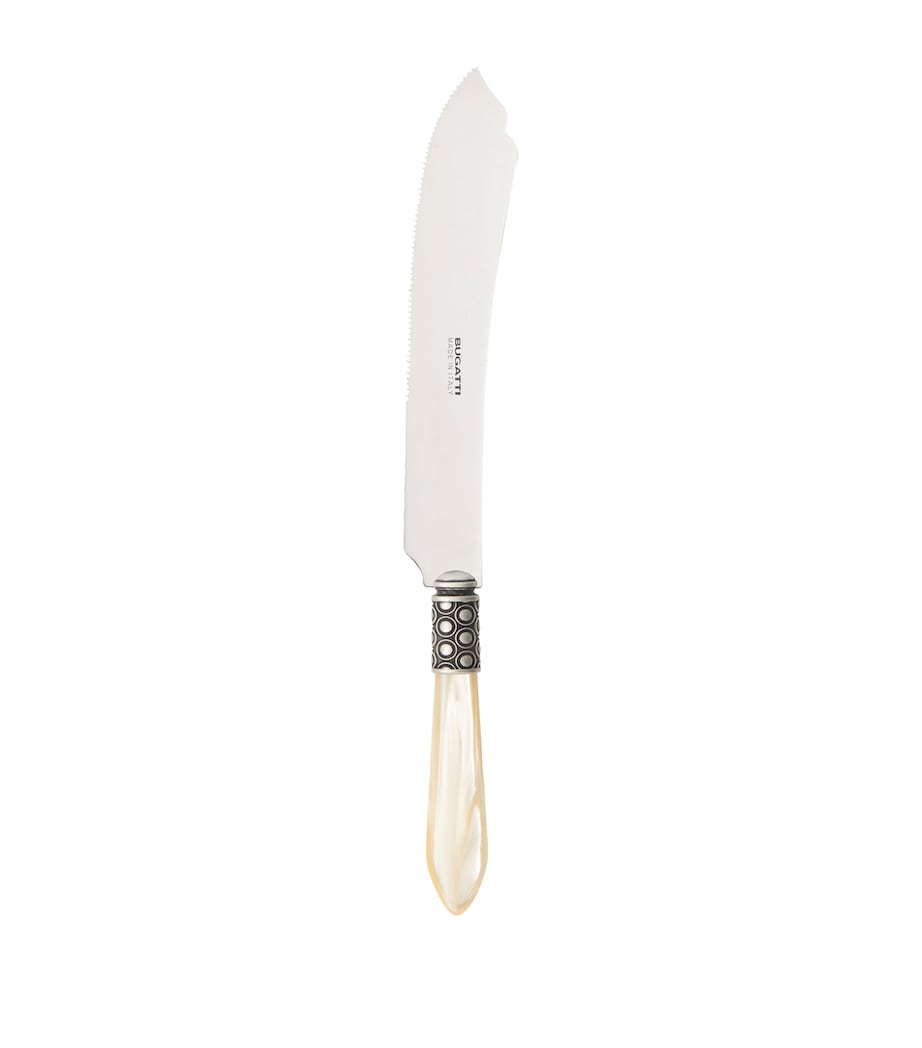 Optical Stainless Steel Cake Server and Knife Set SILVER Image 2