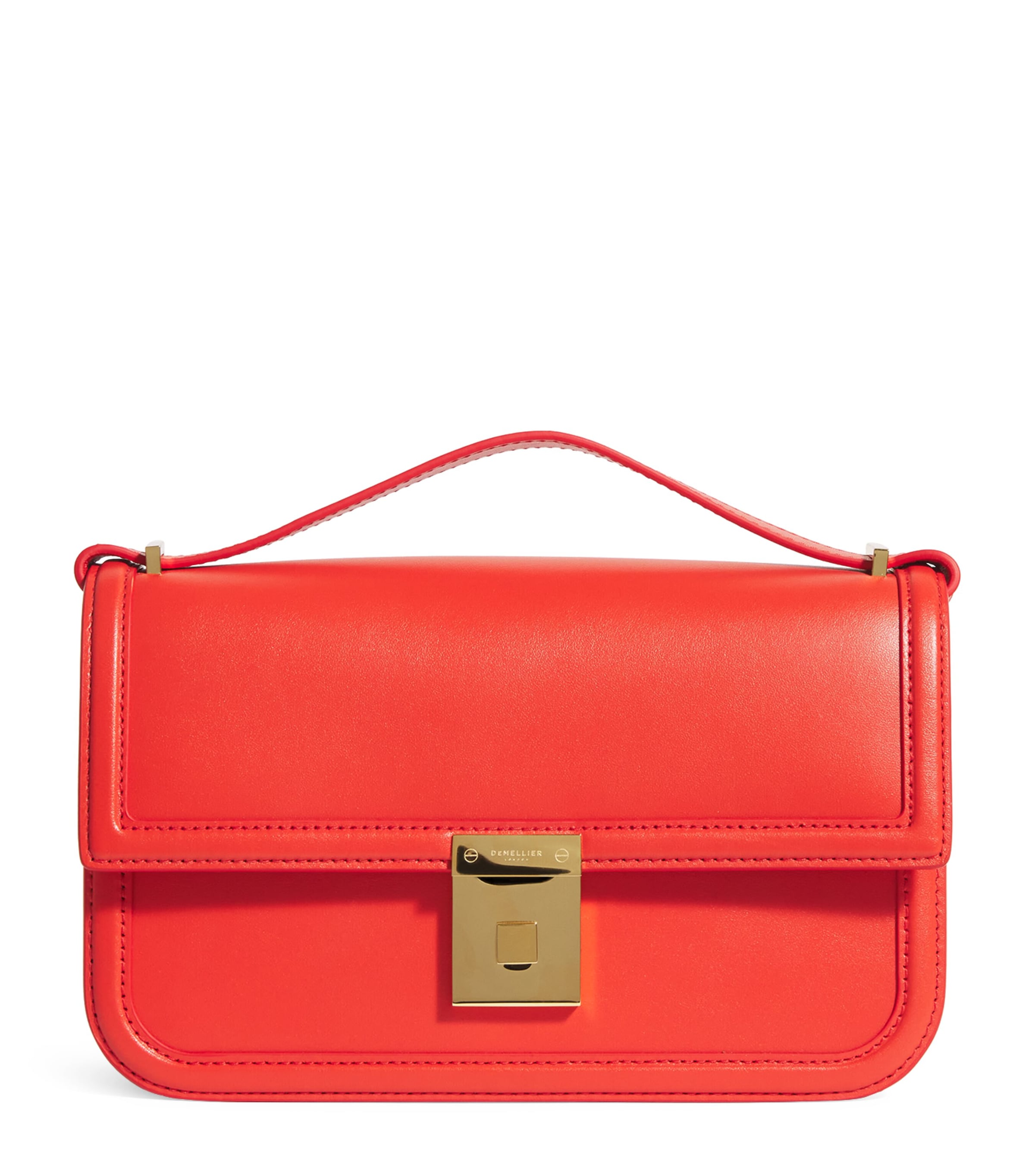 Demellier Leather Paris Cross-body Bag In Red