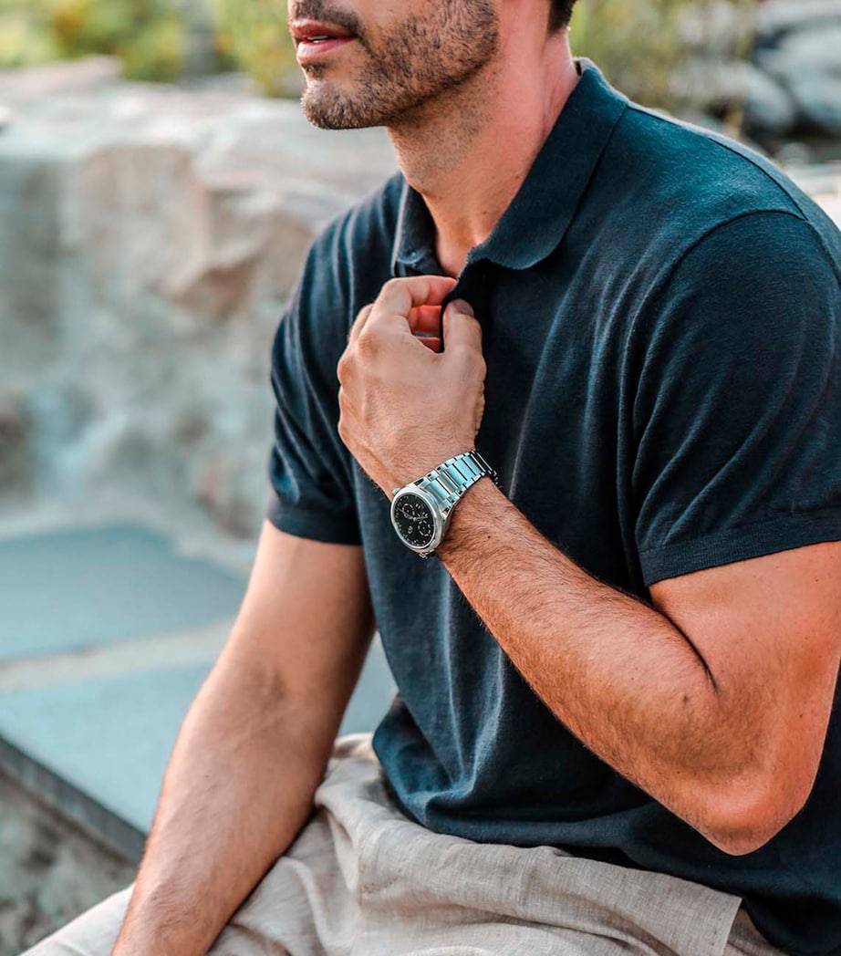 Stainless Steel Tonda PF Gregorian Annual Calendar Watch 42mm GREY Image 5