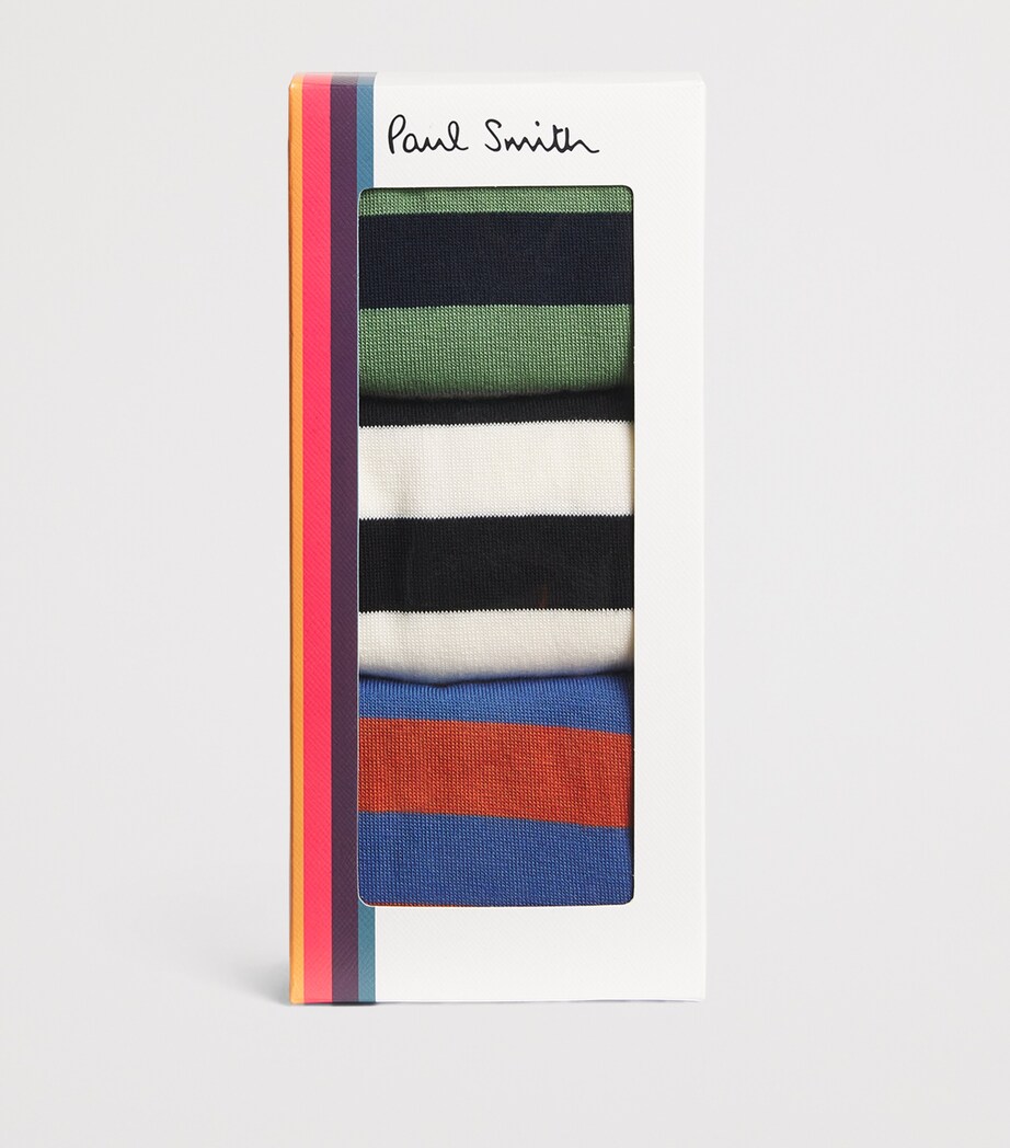 Cotton-Blend Stripe Ilford Socks (Pack of 3) MULTICOLOUR Image 2