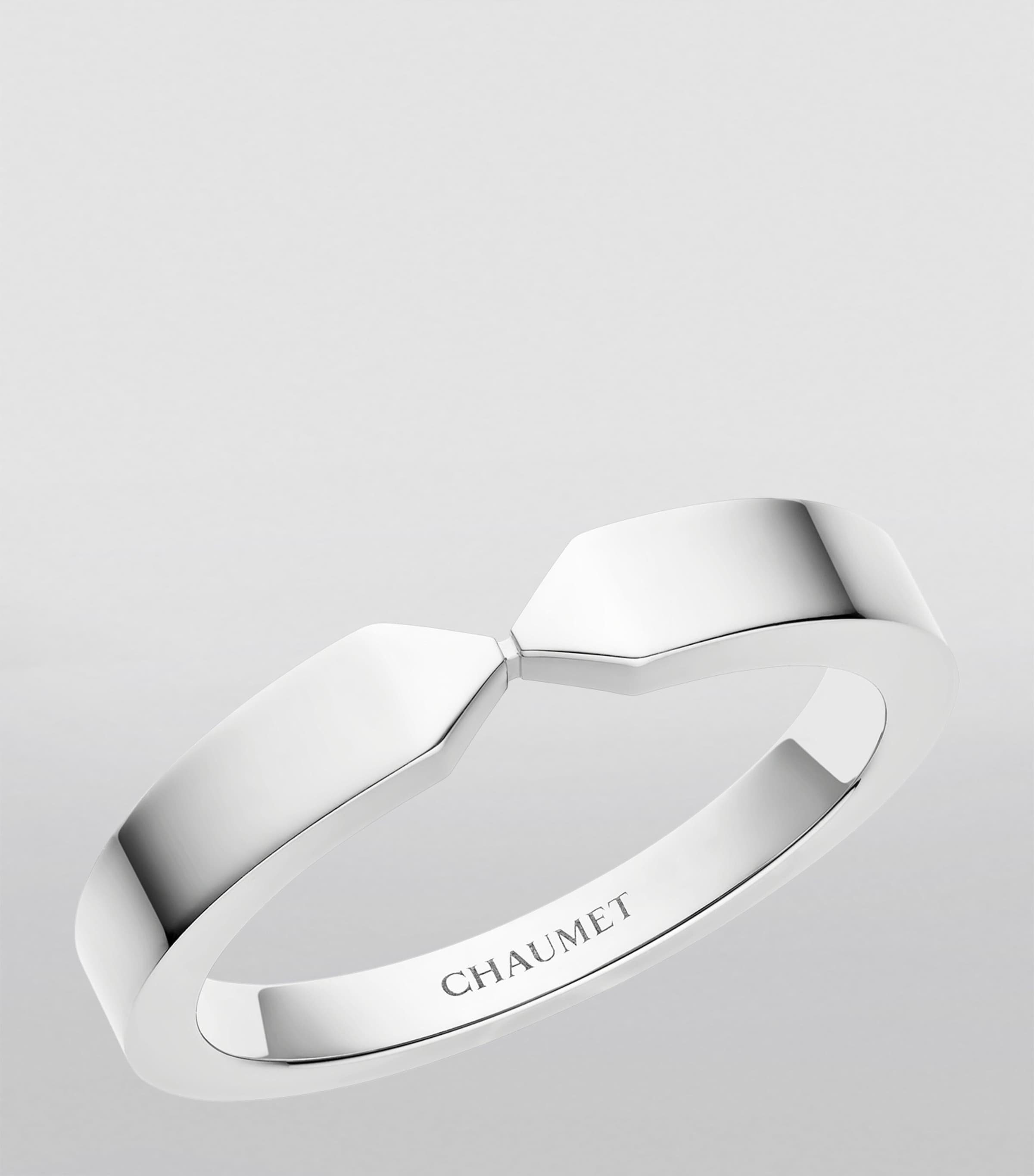 Platinum Triomphe de Chaumet Wedding Band PLATINUM Image 2