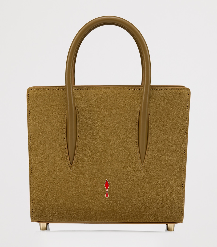 Paloma Mini Suede Top-Handle Bag Z089 Image 3