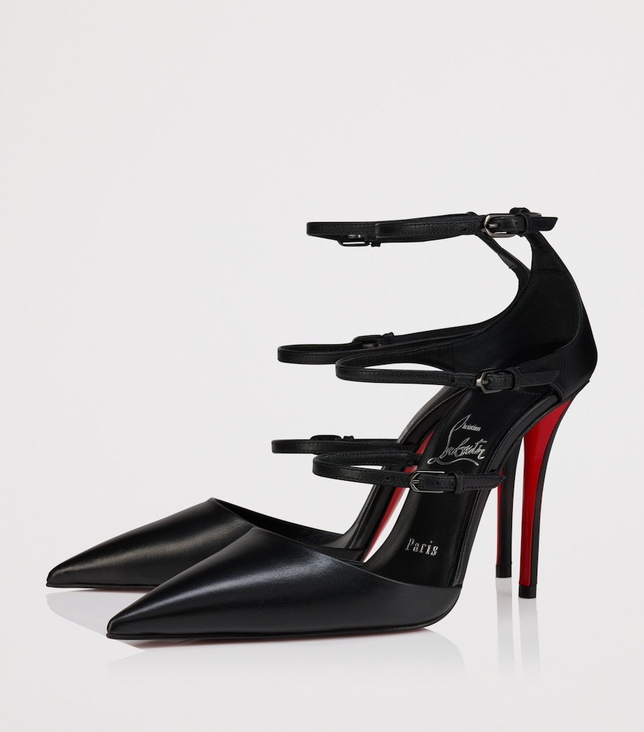 Christian Louboutin Womens Milena Leather Pumps 100 Image 3