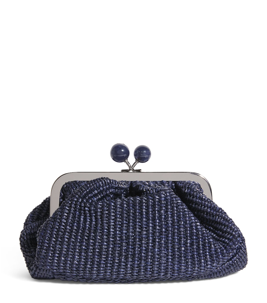 Small Raffia-Effect Pasticcino Bag ULTRAMARINE Image 1