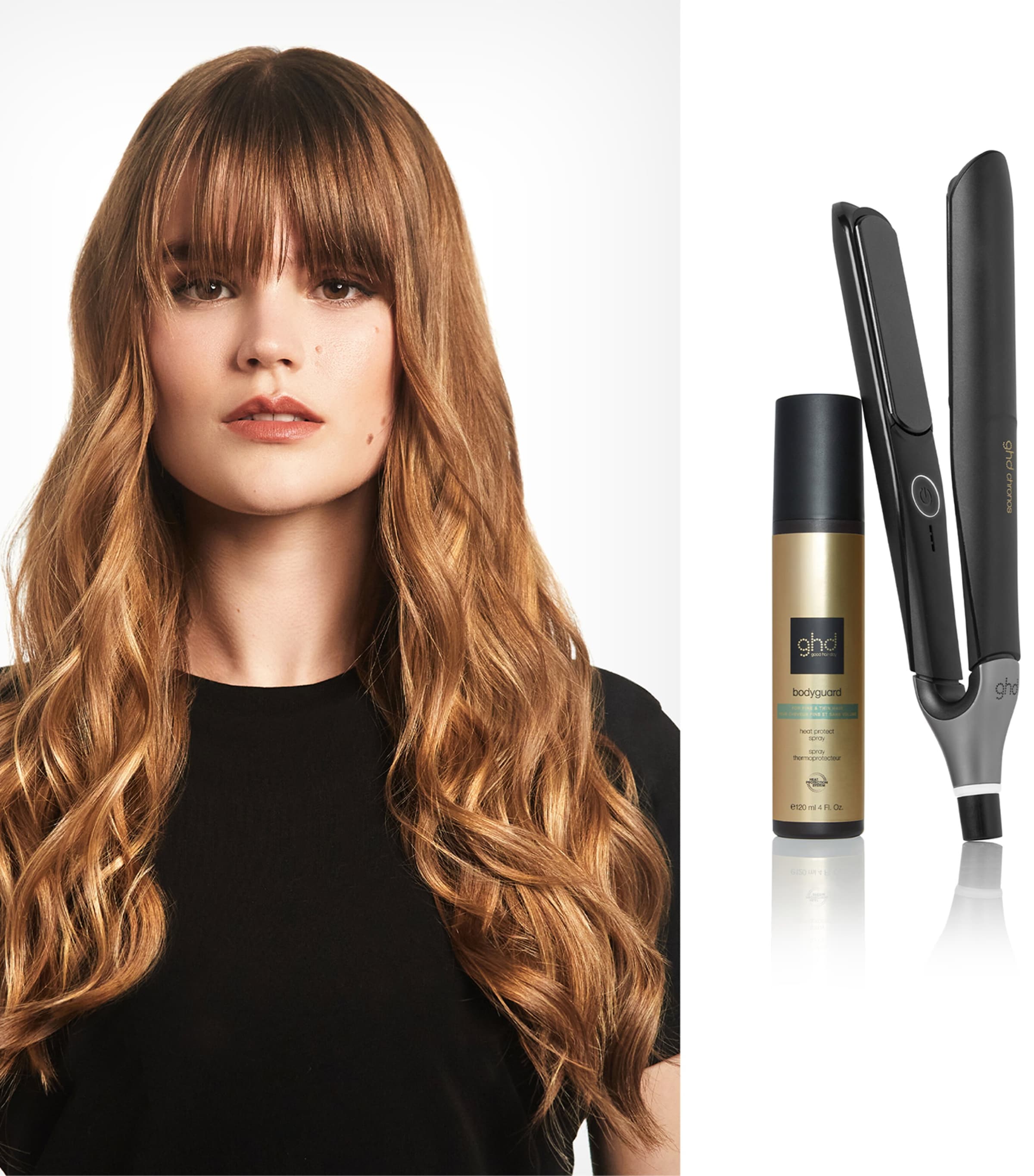 Bodyguard Heat Protectant Spray for Fine & Thin Hair (120ml) NO COLOUR Image 2